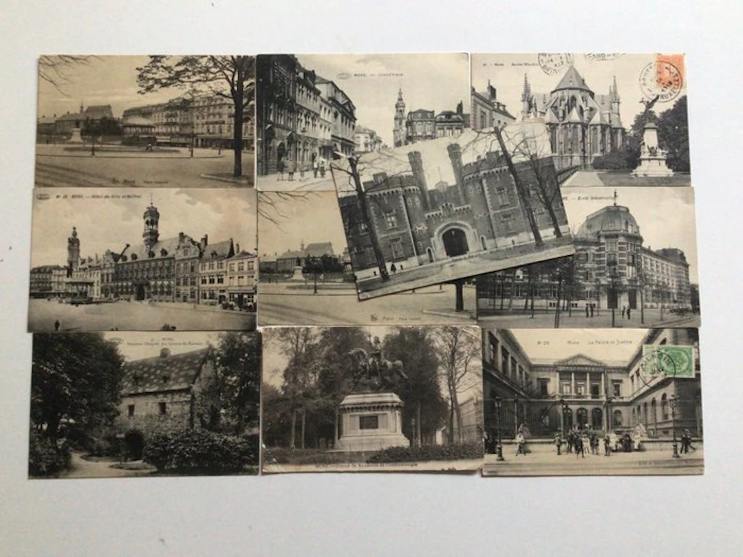 Belgium - Mons and the surrounding areas - Postcard (120) - 1900-1950