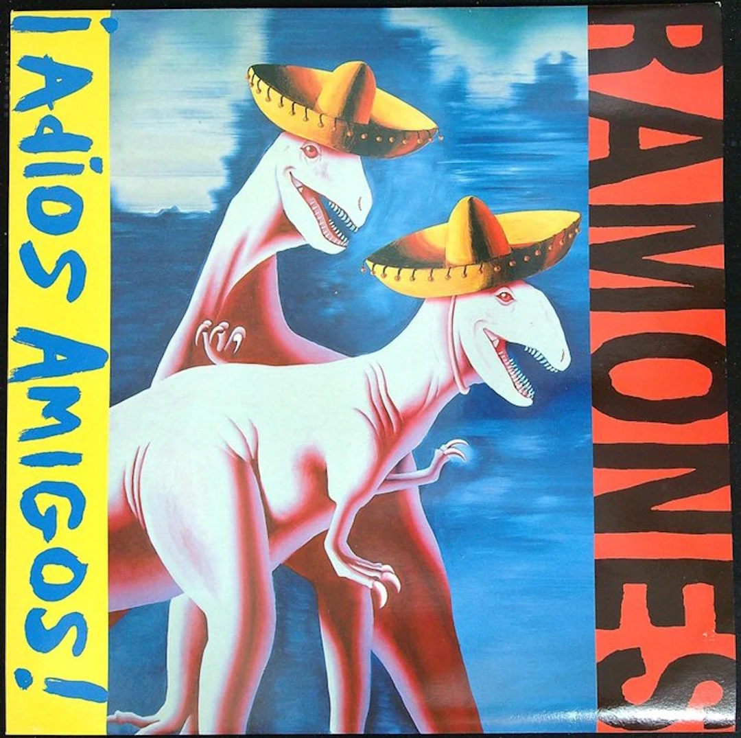 Ramones (UK 1995 1st pressing LP) - !Adios Amigos! (Punk)...