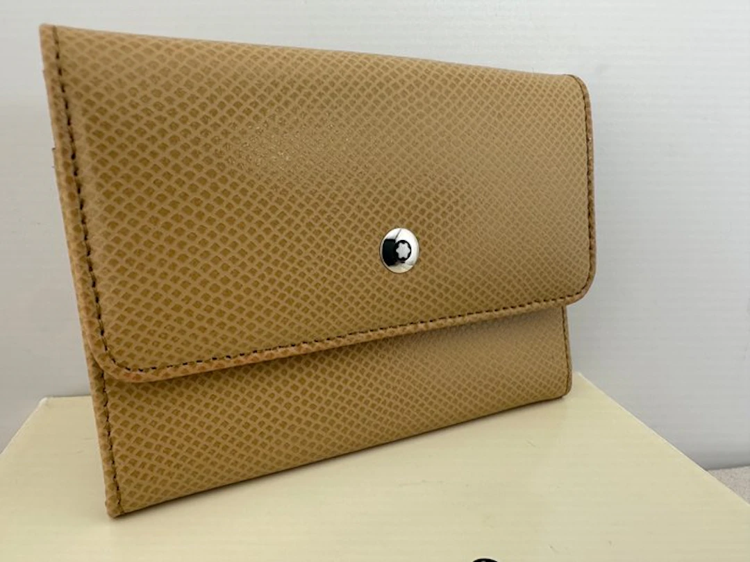 Montblanc - Montblanc La Vie de Bohème Coin Case Velvet Beige/Almond