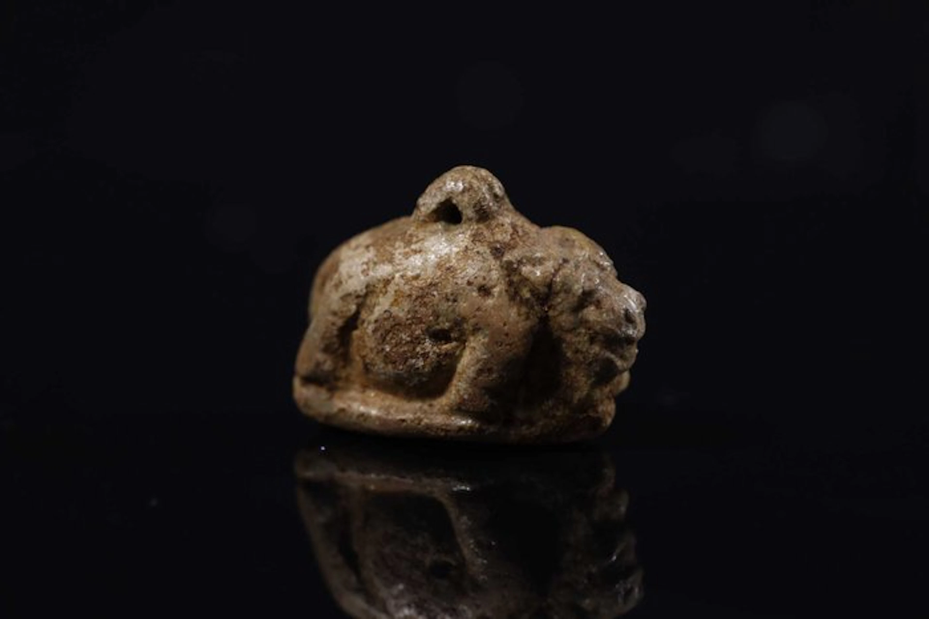 Ancient Egypt, Goddess Sow amulet - 2.3 cm