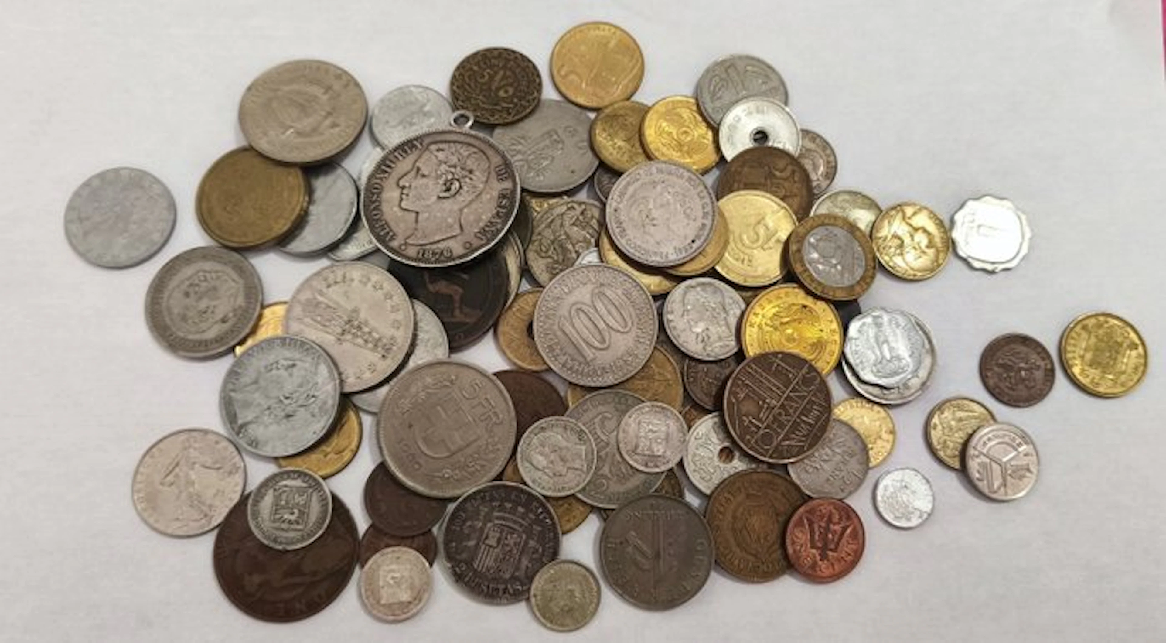 World. Monedas del mundo. Collection of coins incl. silver (No reserve price)