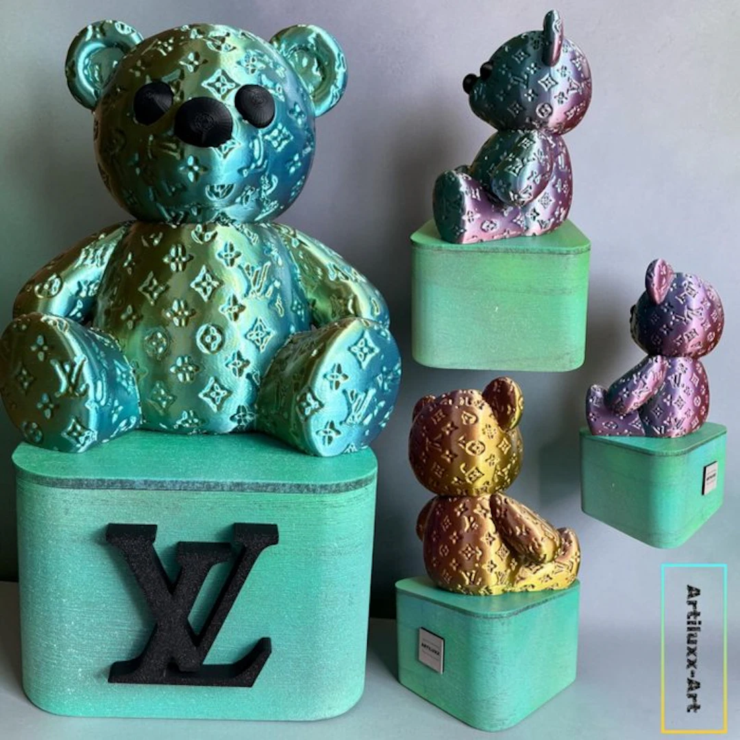 Artiluxx - LV Monogram Teddy 4 colors
