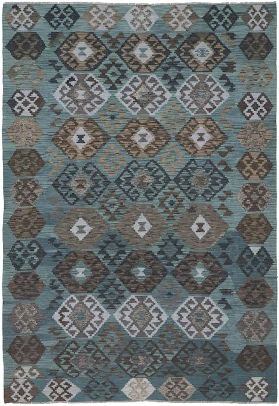 Handwoven Designer Kilim – Afghan Design - Kelim - 293 cm - 204 cm