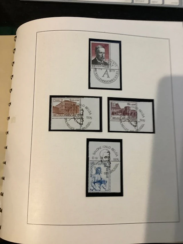 Belgium 1975/1984 - Collection 1975/1984 in Safe album