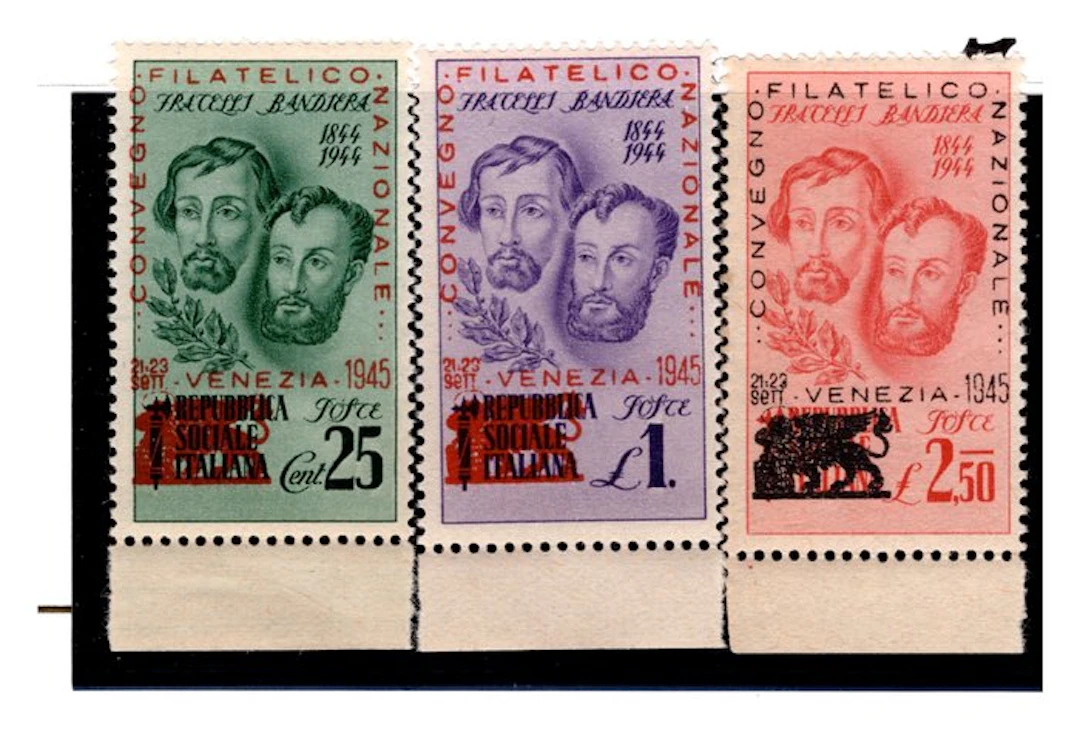 Italy Kingdom 1945/1945 - Venice Philatelic Congress