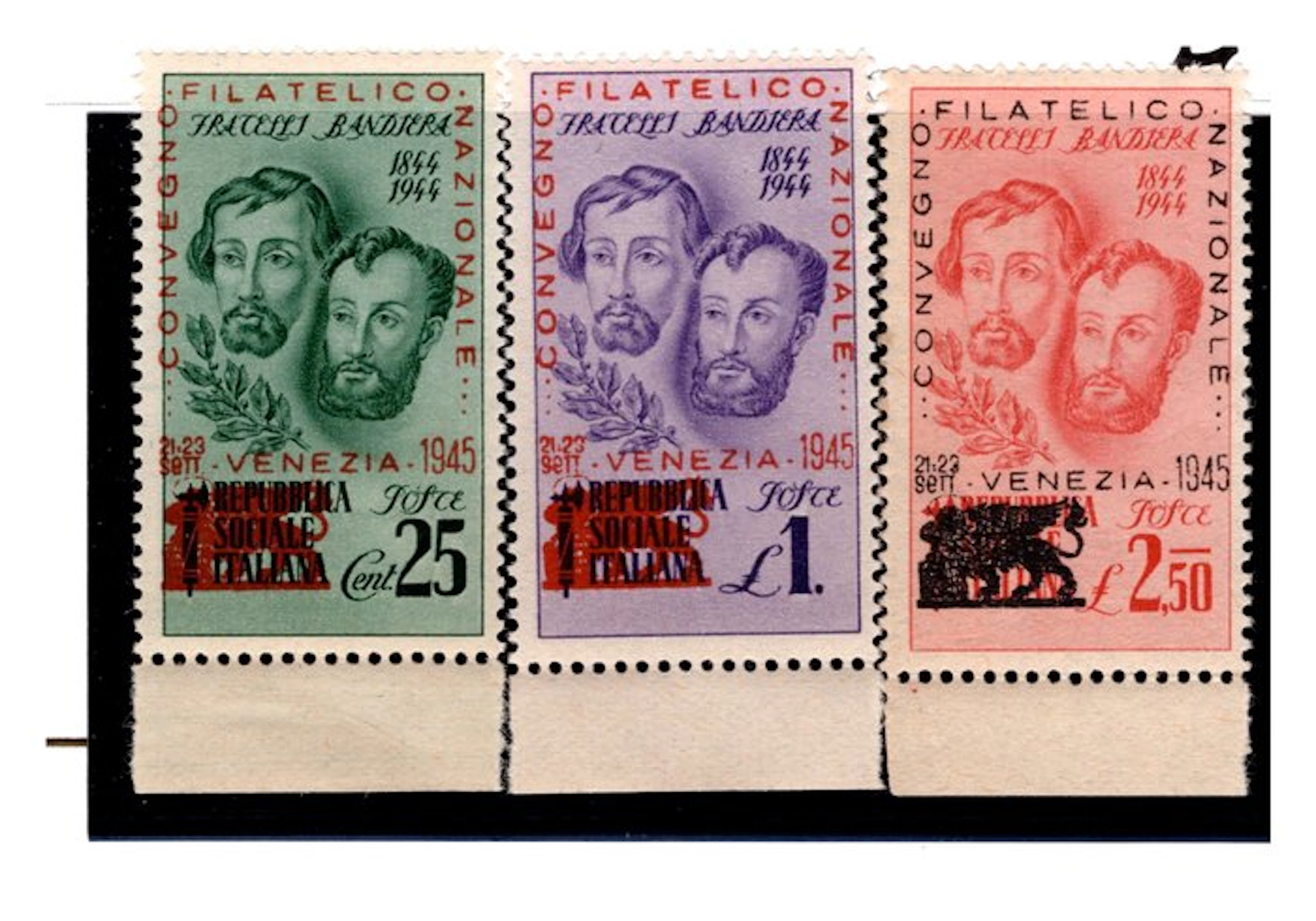 Italy Kingdom 1945/1945 - Venice Philatelic Congress