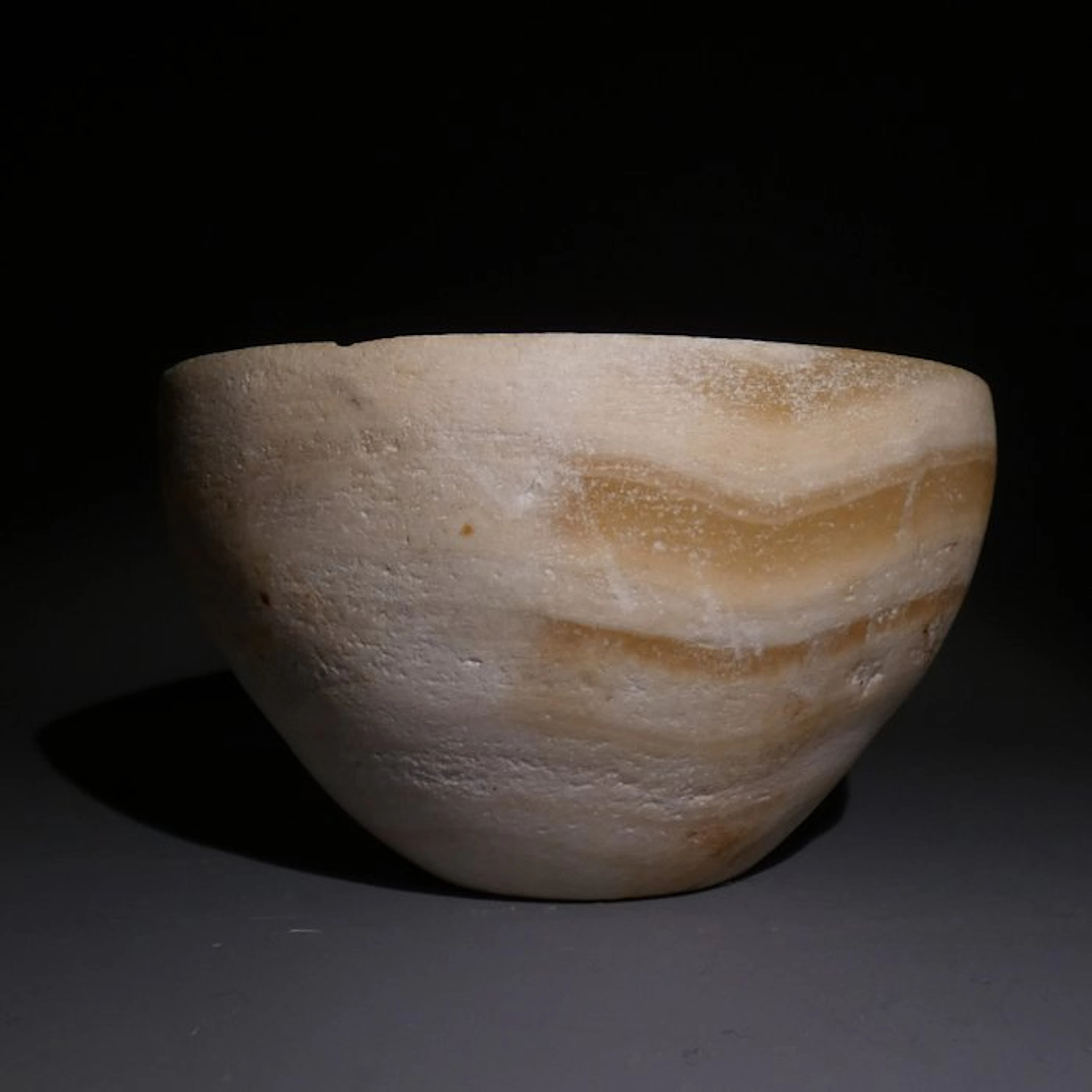 Ancient Egyptian Alabaster Vessel Cup