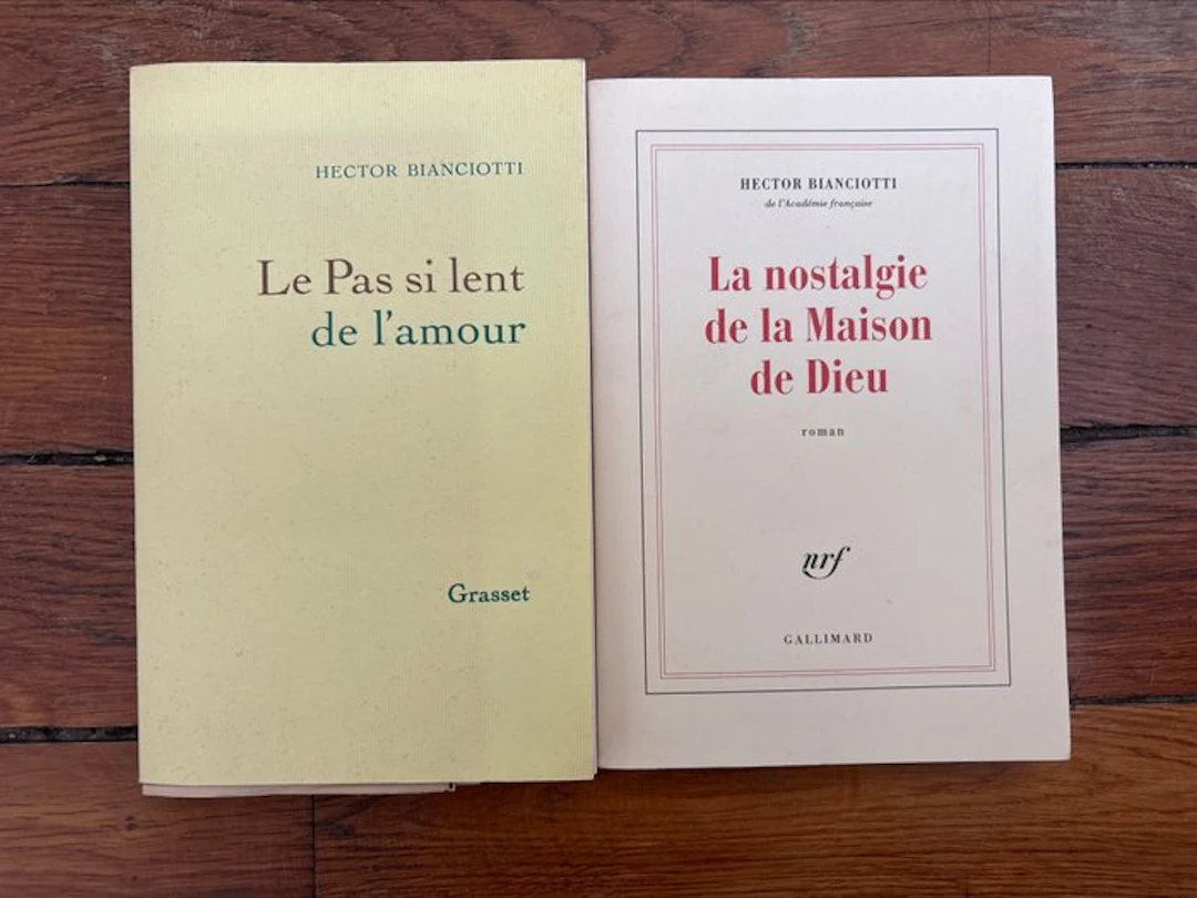 Signé ; Hector Bianciotti - Le pas si lent de l’amour /...