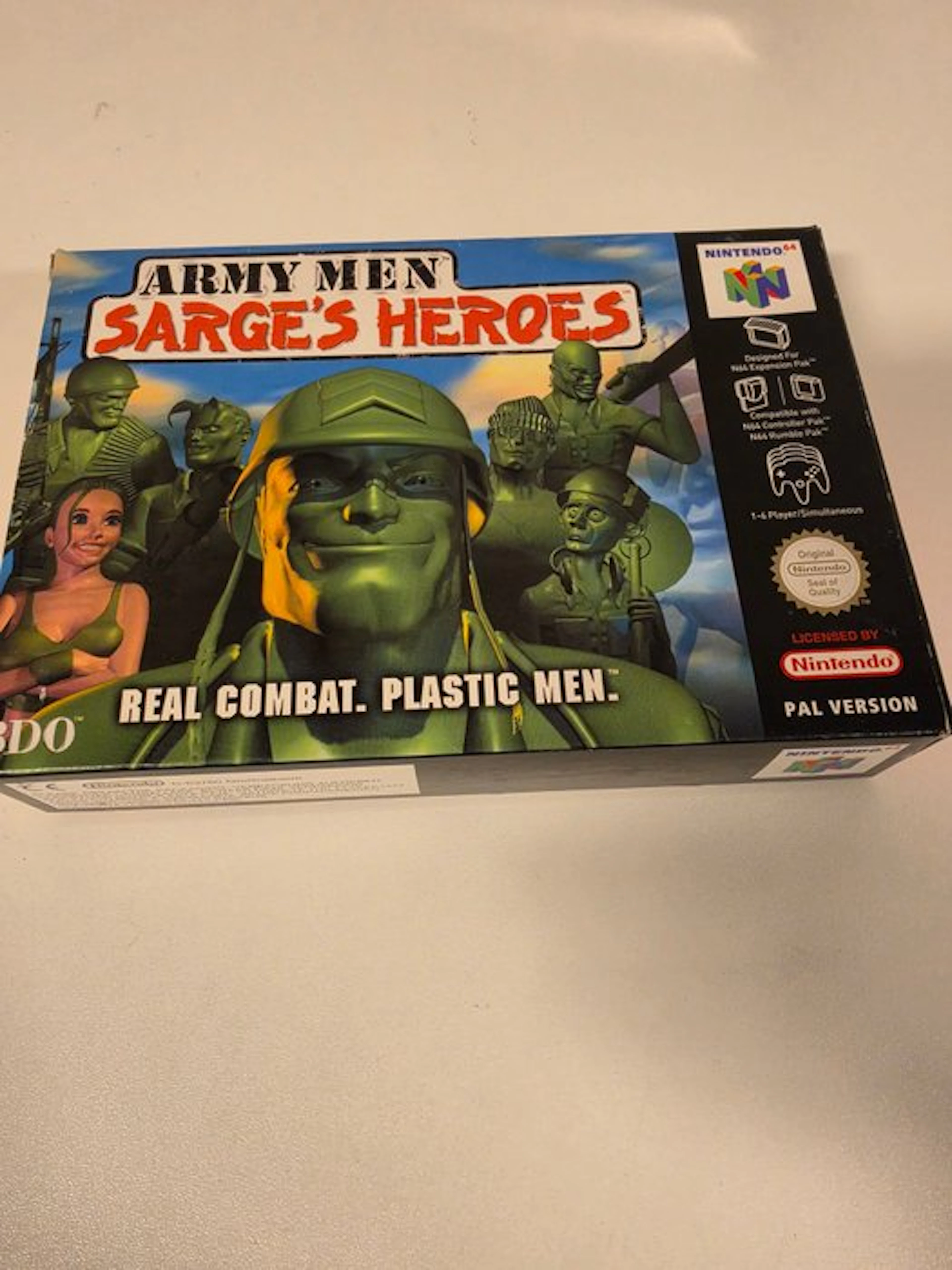 Nintendo - Nintendo 64 - Army Men Sarge's Heroes...