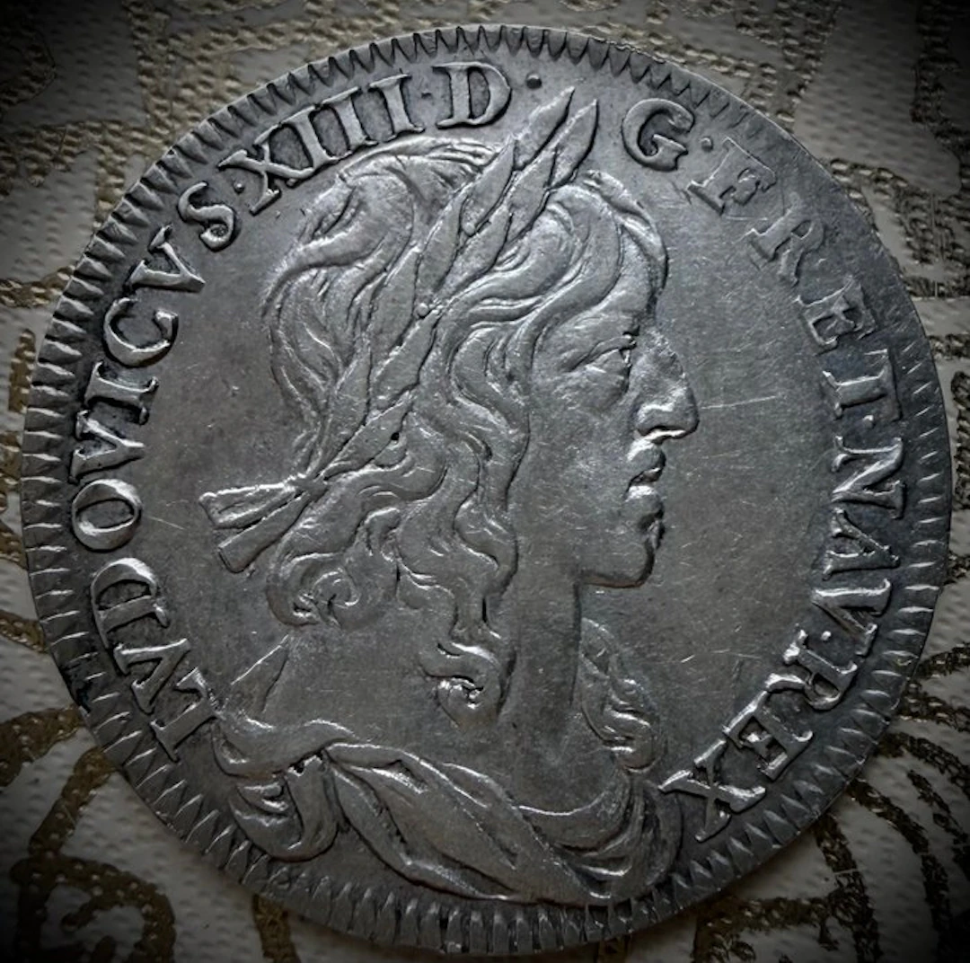 France. Louis XIII (1610-1643). 1/4 Écu 1642-A, Paris