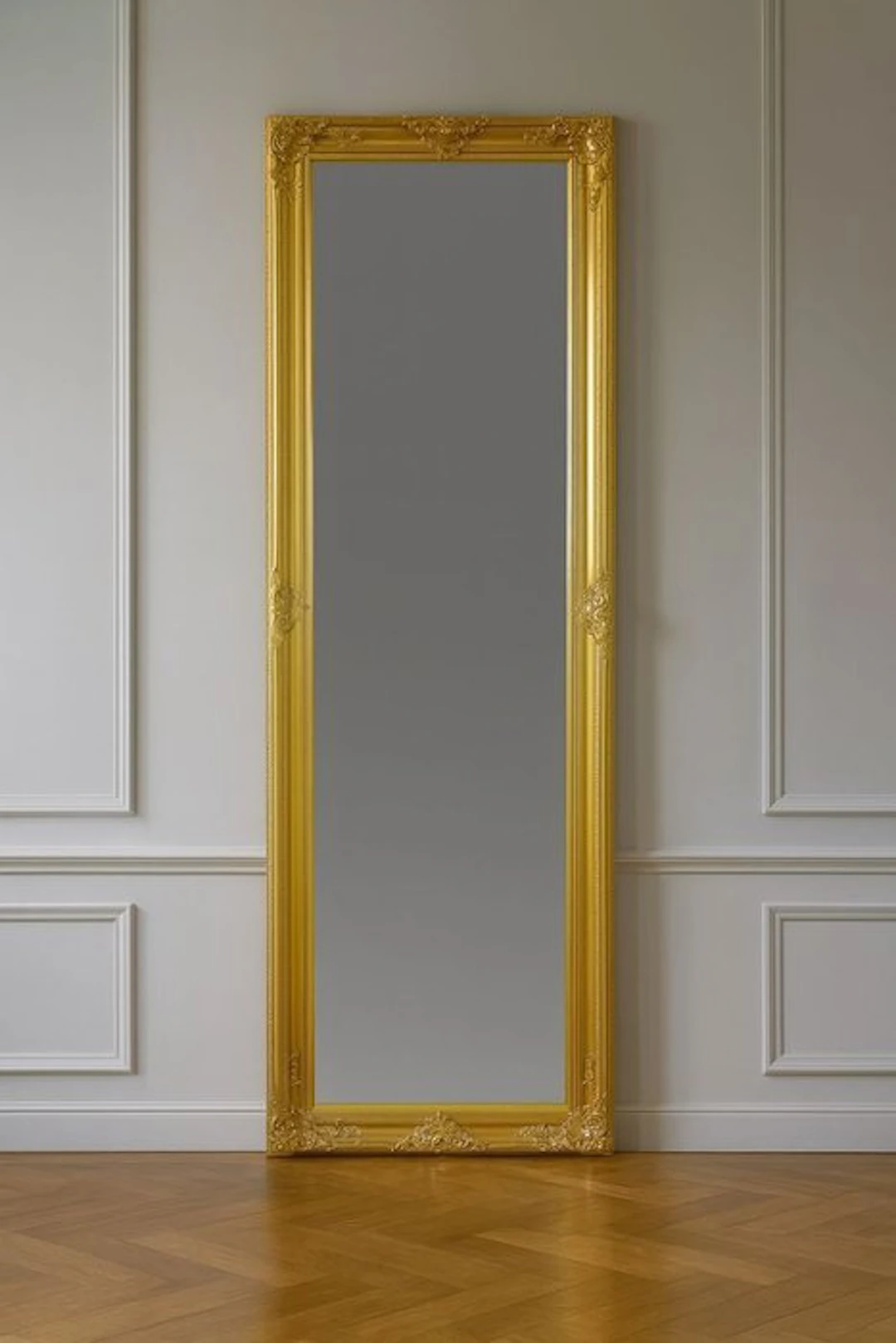 Wall mirror - Wood, Glass - 165 cm