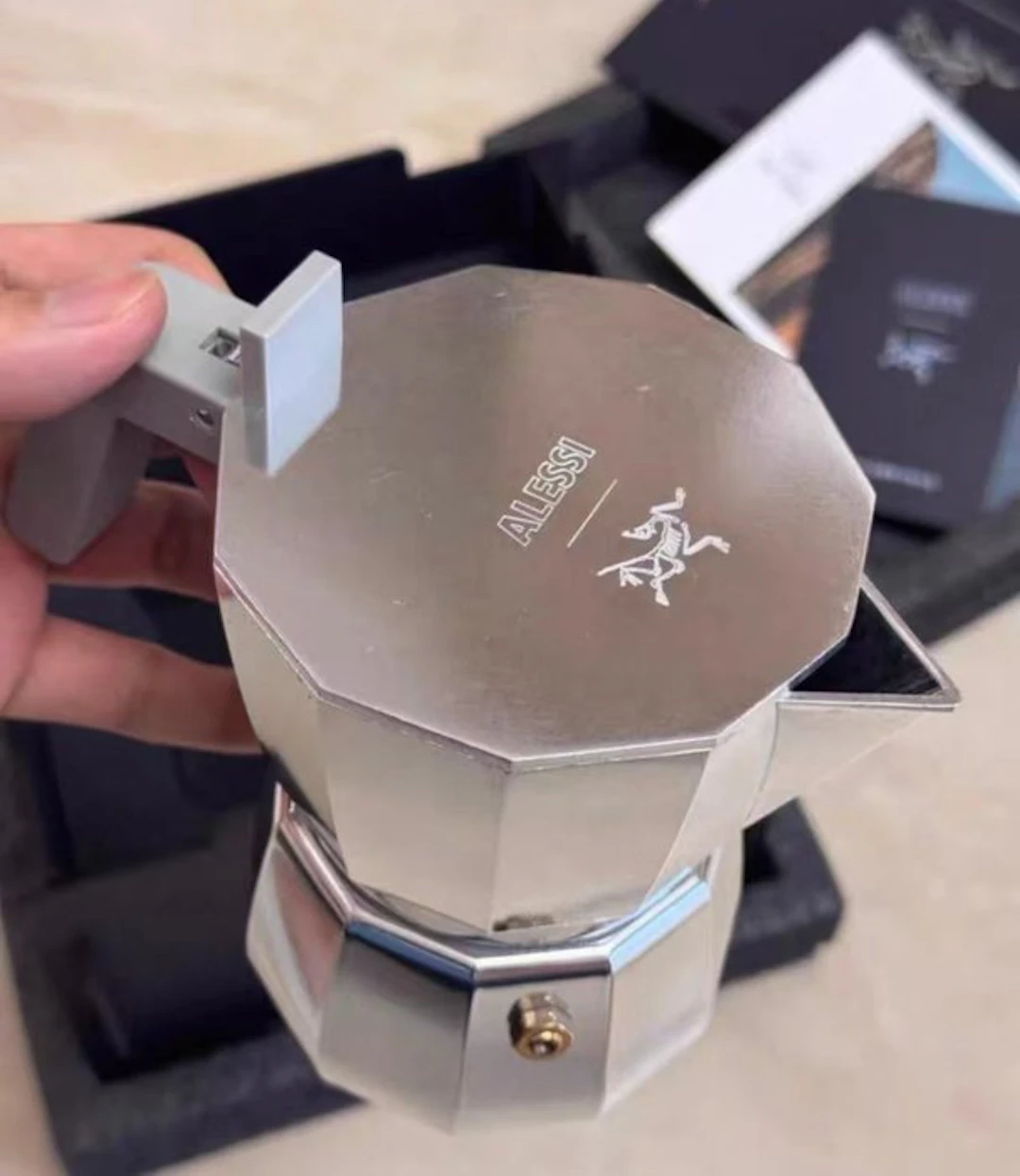 Alessi - Richard Sapper - Coffee pot - ARC'TERYX × ALESSI Moka Pot - Aluminium