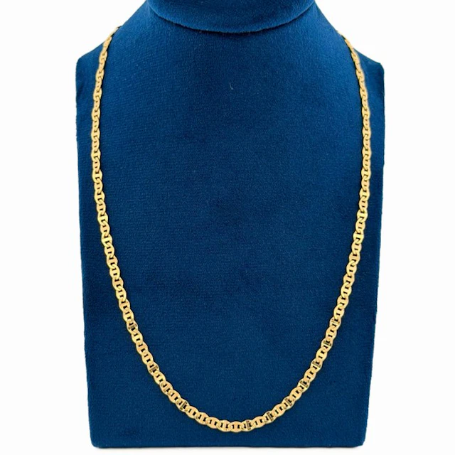 No reserve price - Necklace - 9 kt. Yellow gold - Marinara - 60 cm
