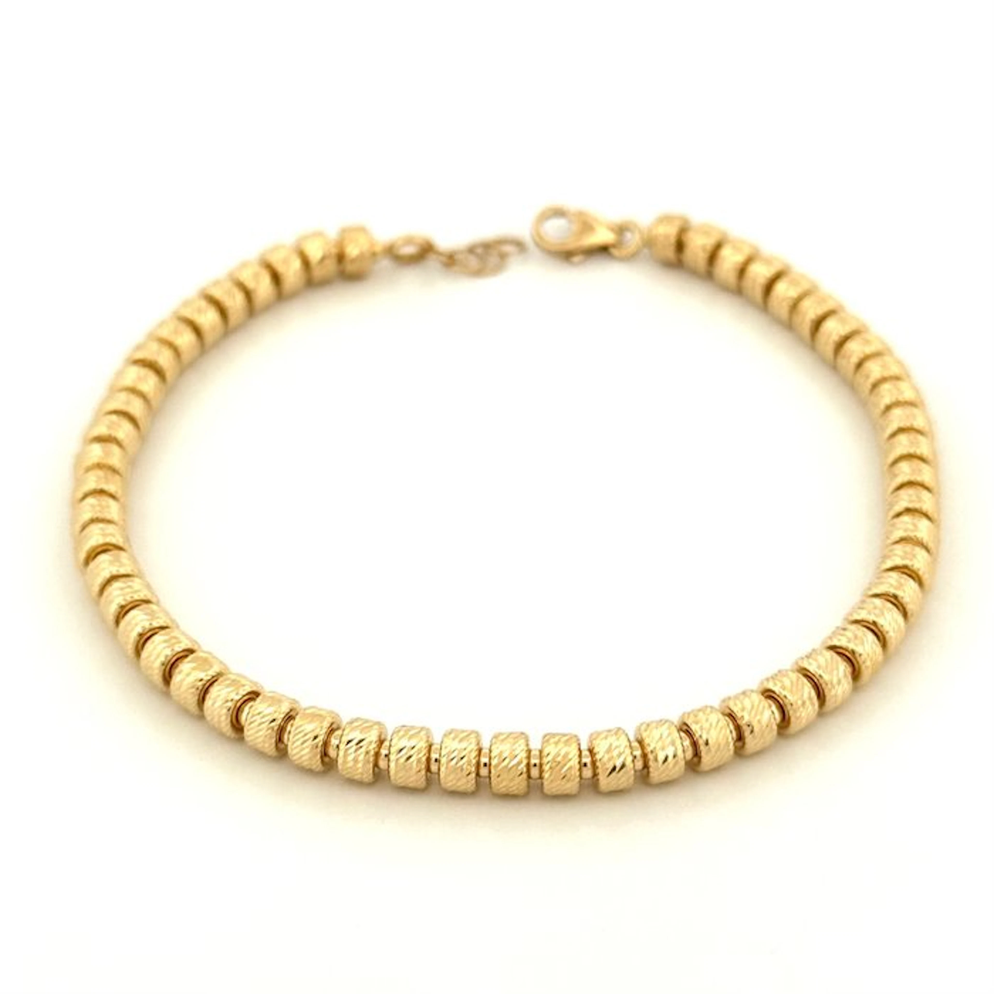 Bracelet - 18 kt. Yellow gold - Washer - 6.2 g