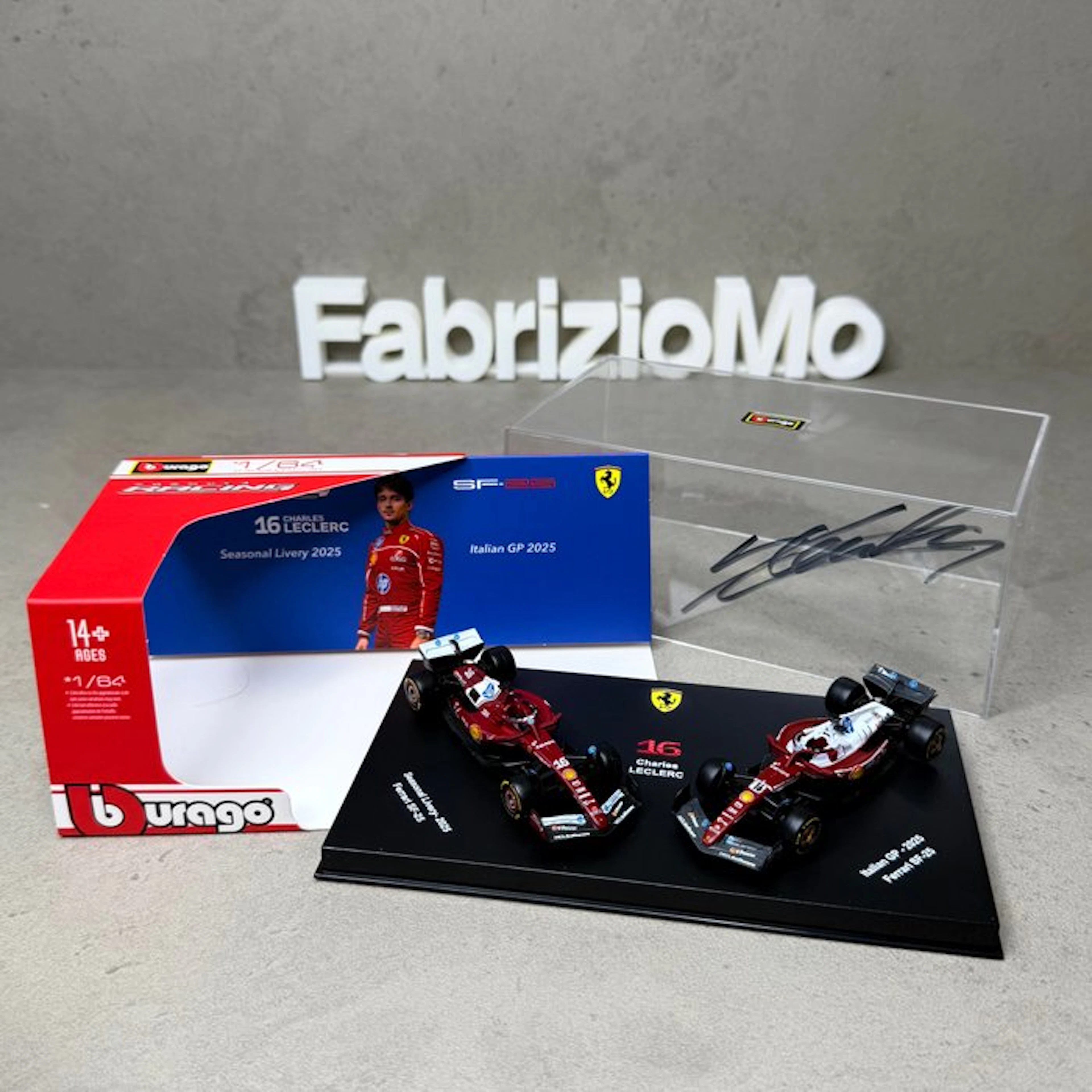 Ferrari - Season GP 2025 - Charles Leclerc - 2026 - 1:64 scale model car