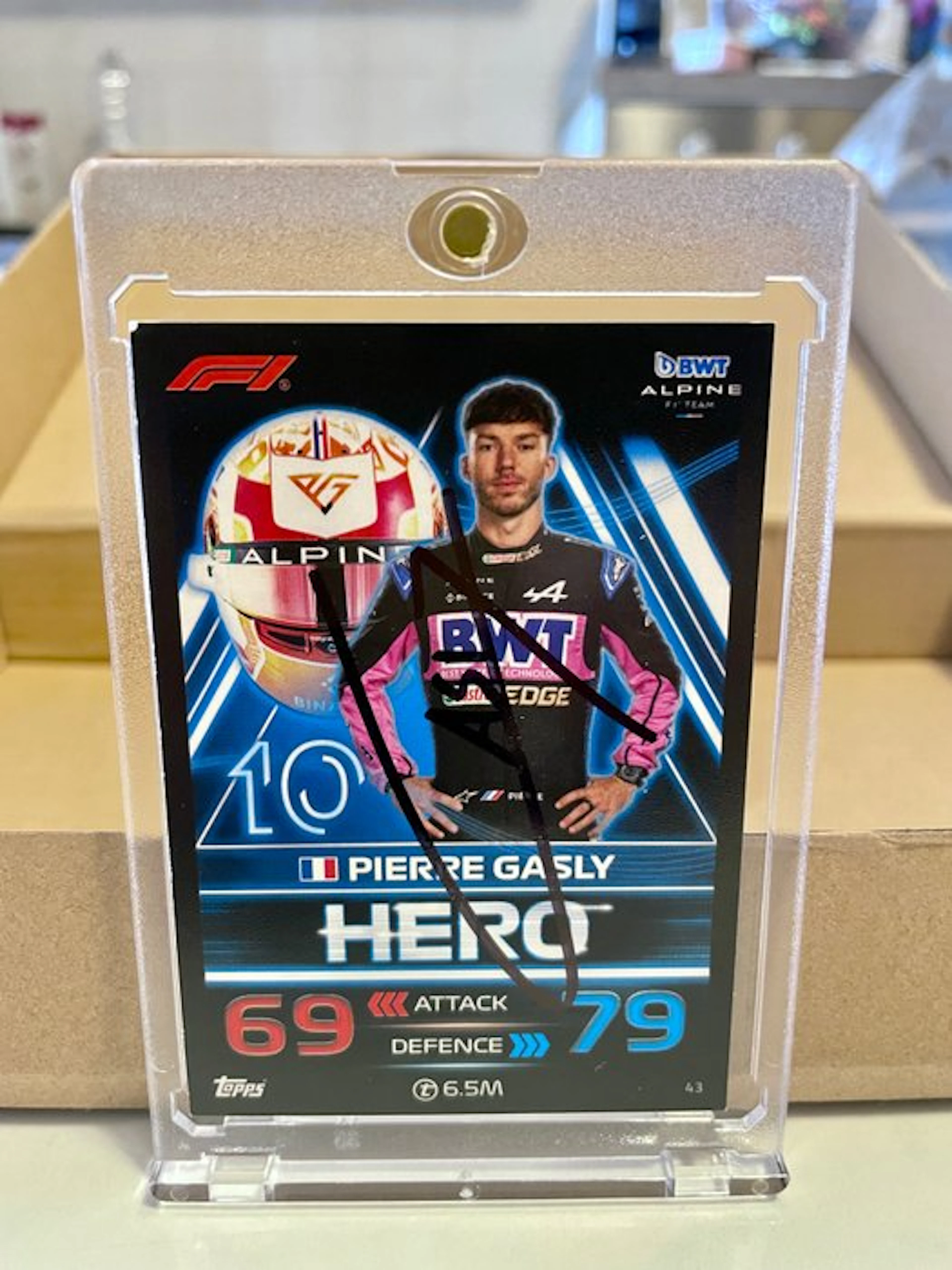 BWT Alpine F1 Team - Formula 1 - Pierre Gasly - 2023 - Fancard