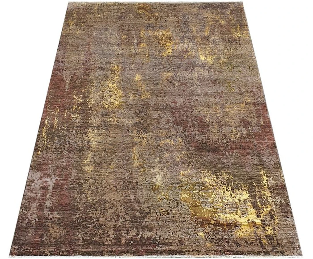 Designer rug with a lot of silk. - Rug - 245 cm - 165 cm