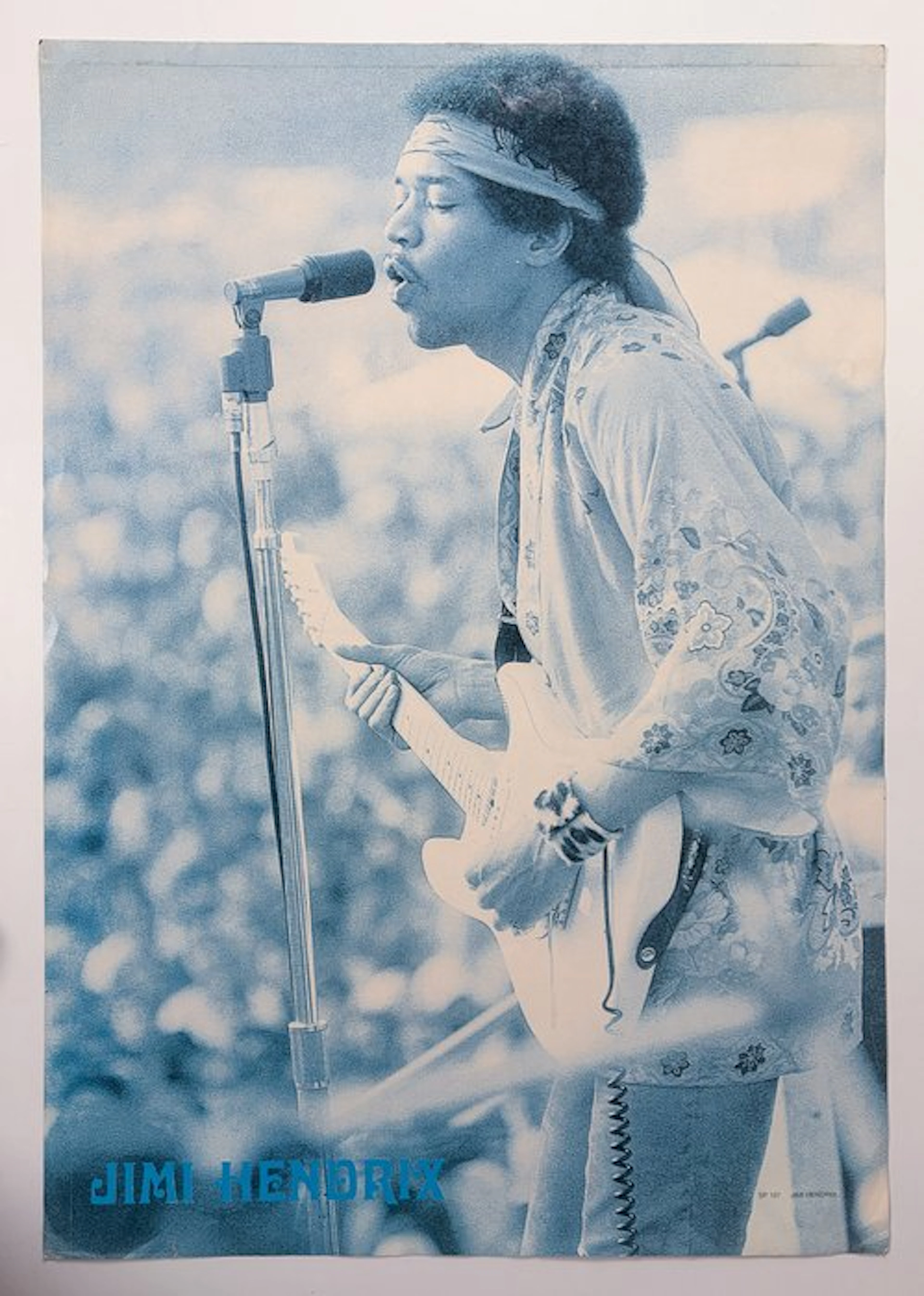 Jimi Hendrix - Grande poster musicale - 1990s