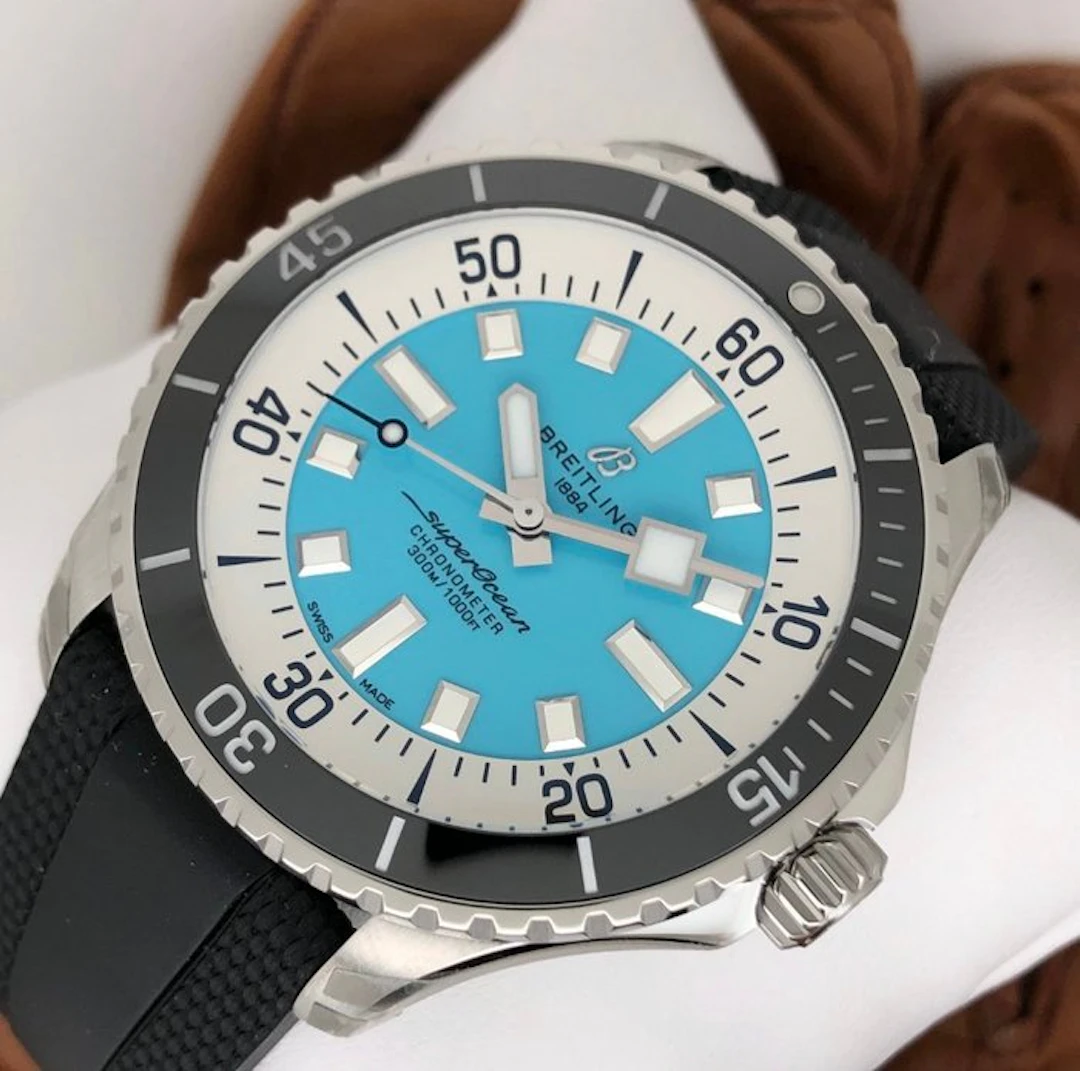Breitling - Superocean Automatic 44 Turquoise - No...