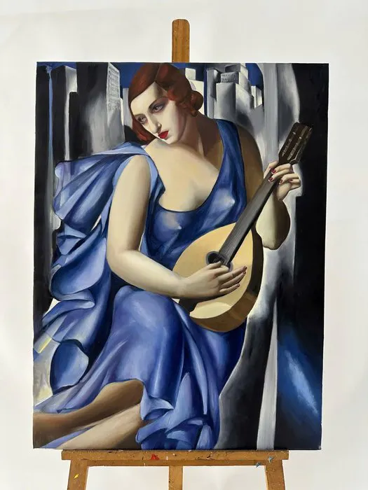 Tran Van khoa (1997) - La Musicienne 80 x 60 cm