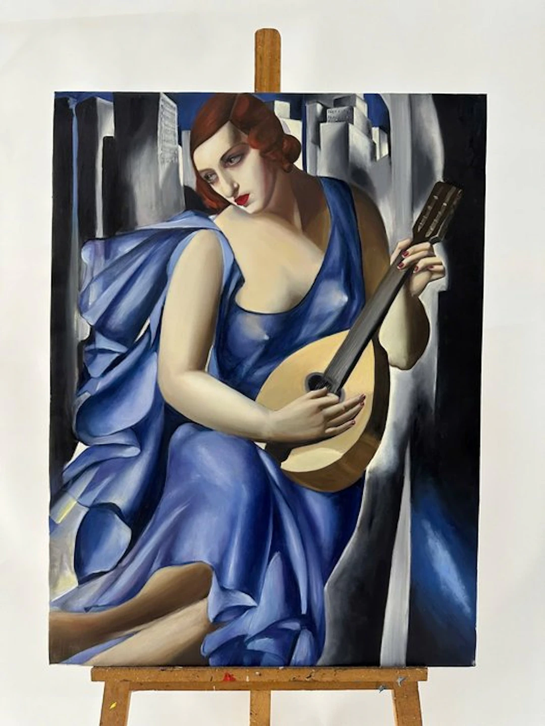 Tran Van khoa (1997) - La Musicienne 80 x 60 cm