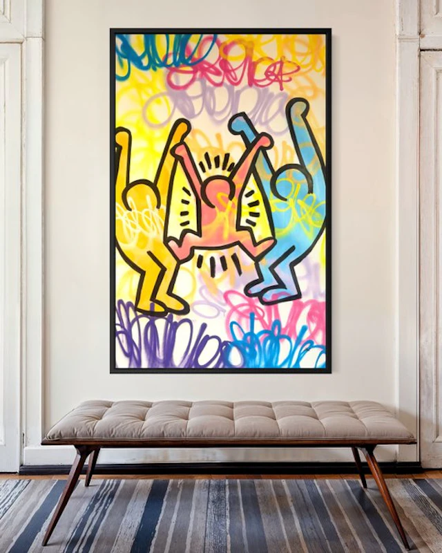 Gunnar Zyl - Family / Keith Haring & Zyl XXL