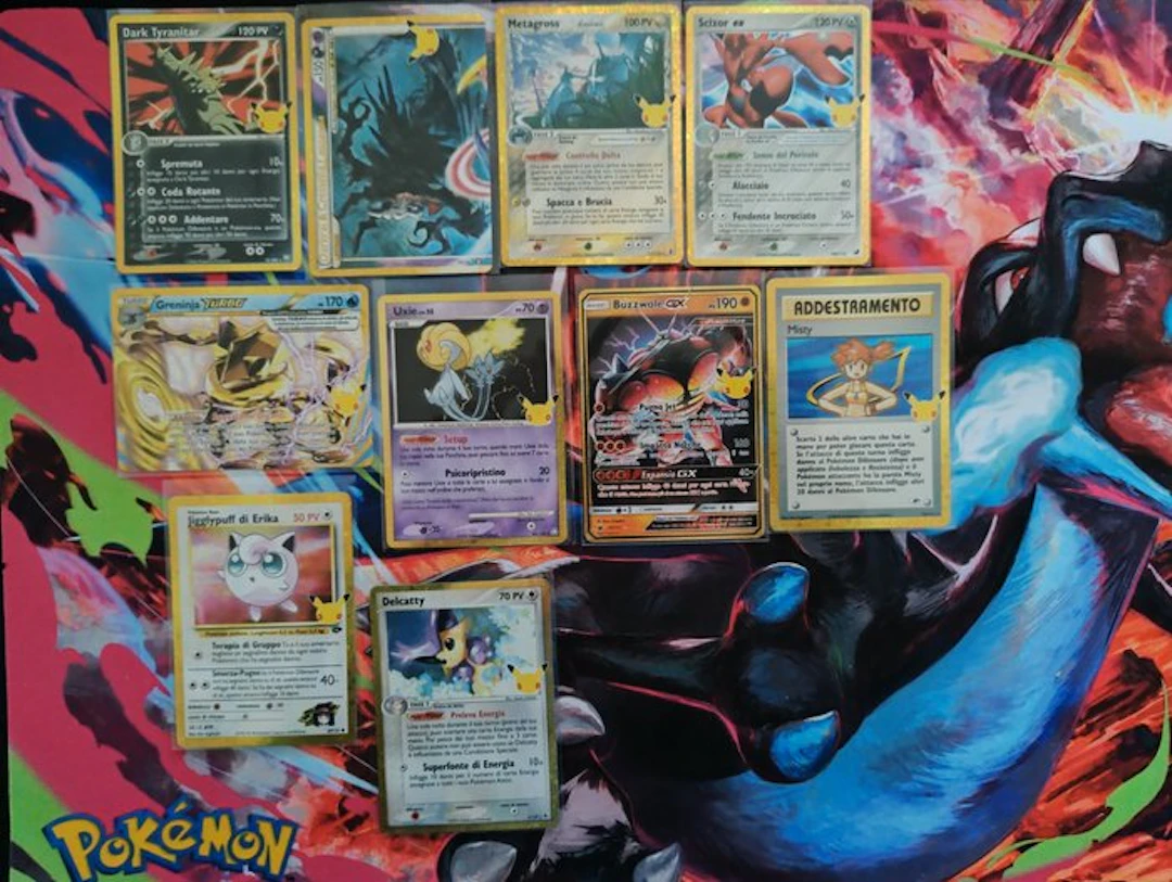Pokémon - 10 Card 19/109; 99/102; 11/113; 108/115; 41/122...