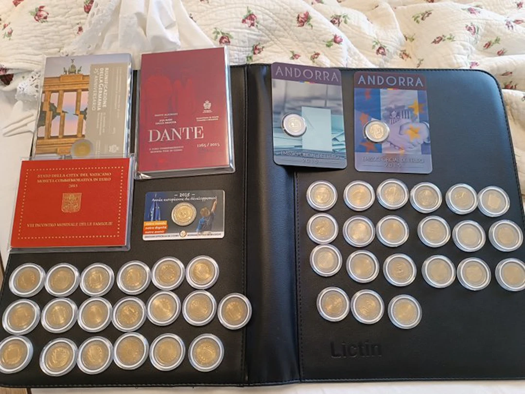 Europe. 2 Euro 2015 (46 monete) (No reserve price)