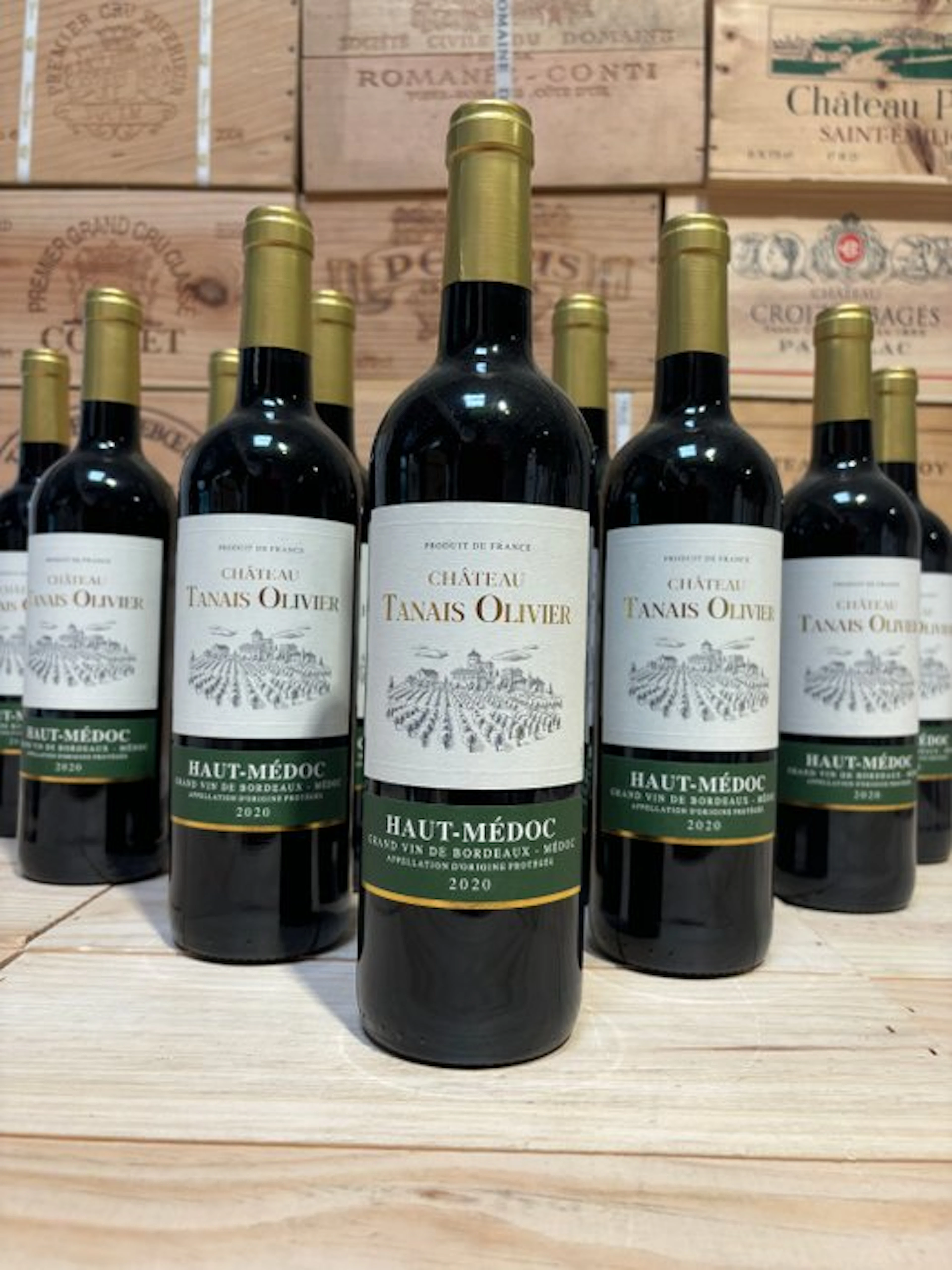 2020 Château Tanais Olivier - Haut-Médoc - 12 Bottles (0.75L)