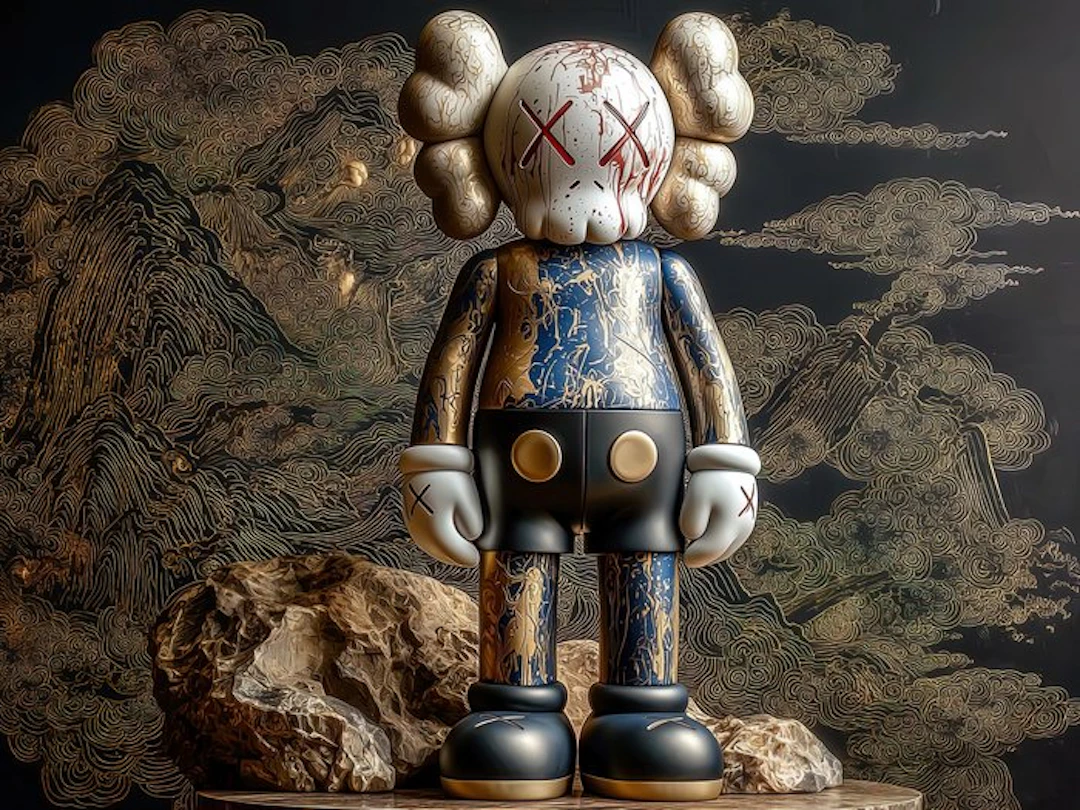 yamila - KINTSUGI Art Toy Kaws: Alma Reparada