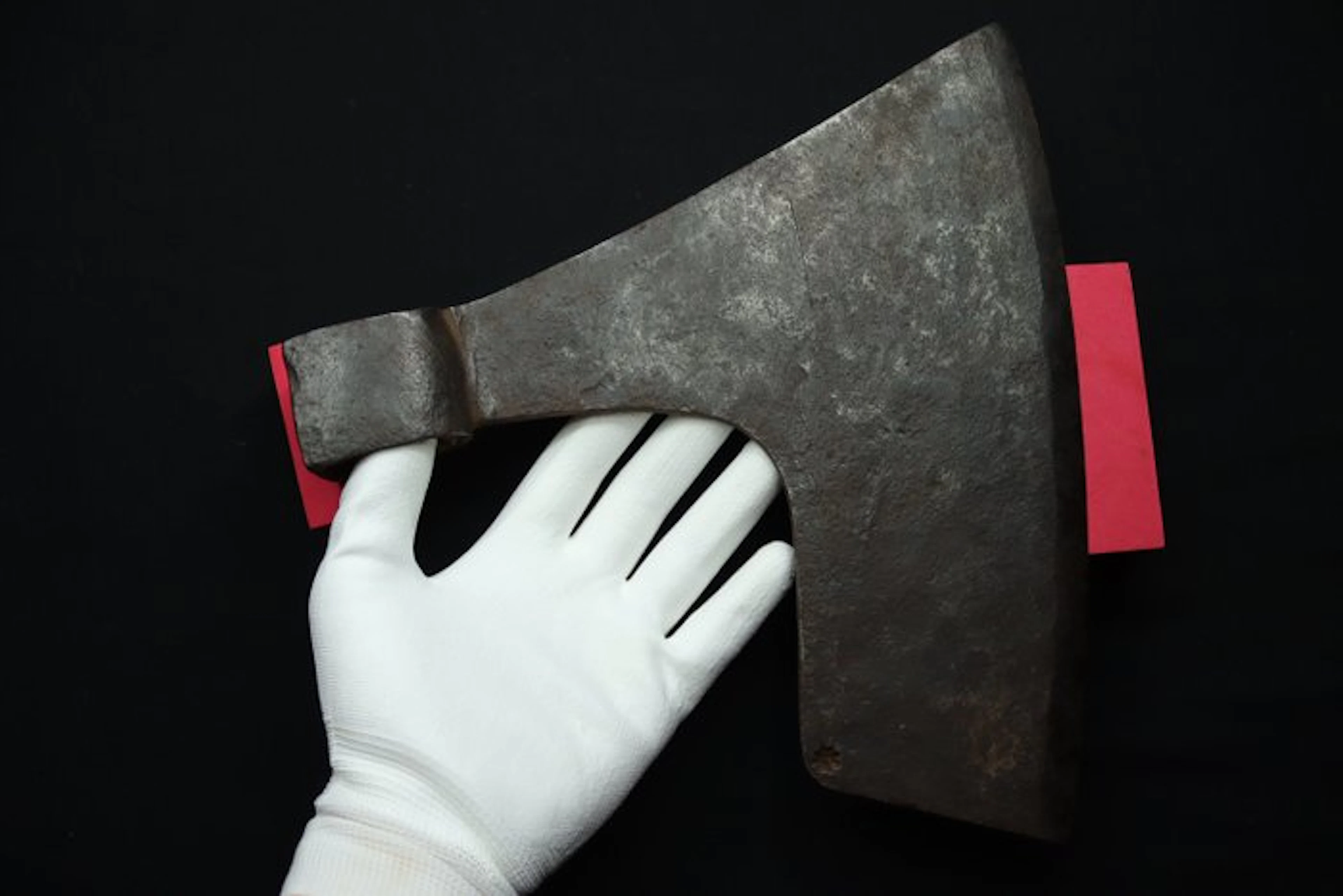 Medieval (Gothic) - Iron Large Decorated Military Halberd...