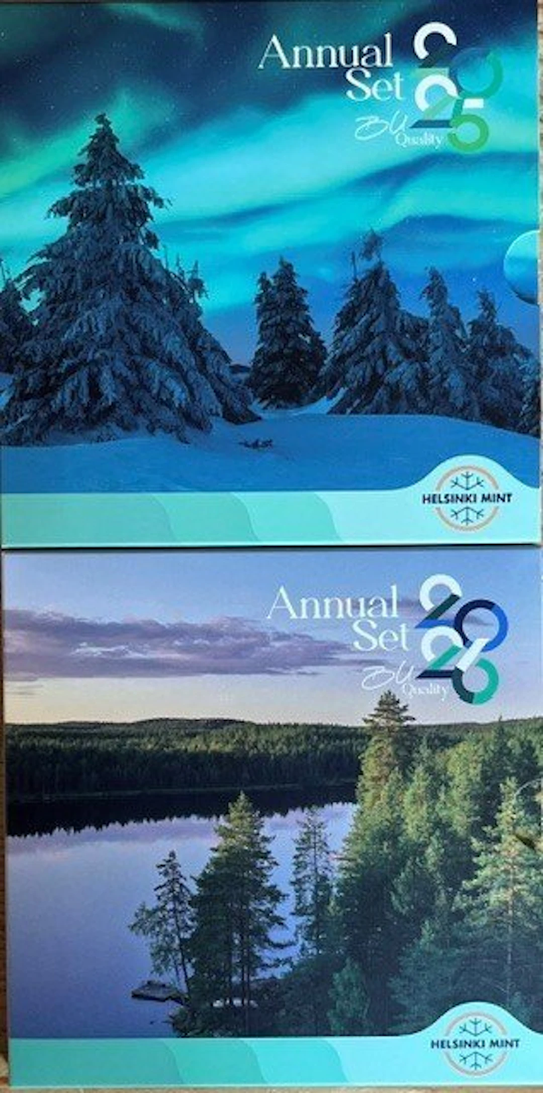 Finland. Year Set (BU) 2025/2026 (2 sets) (No reserve price)