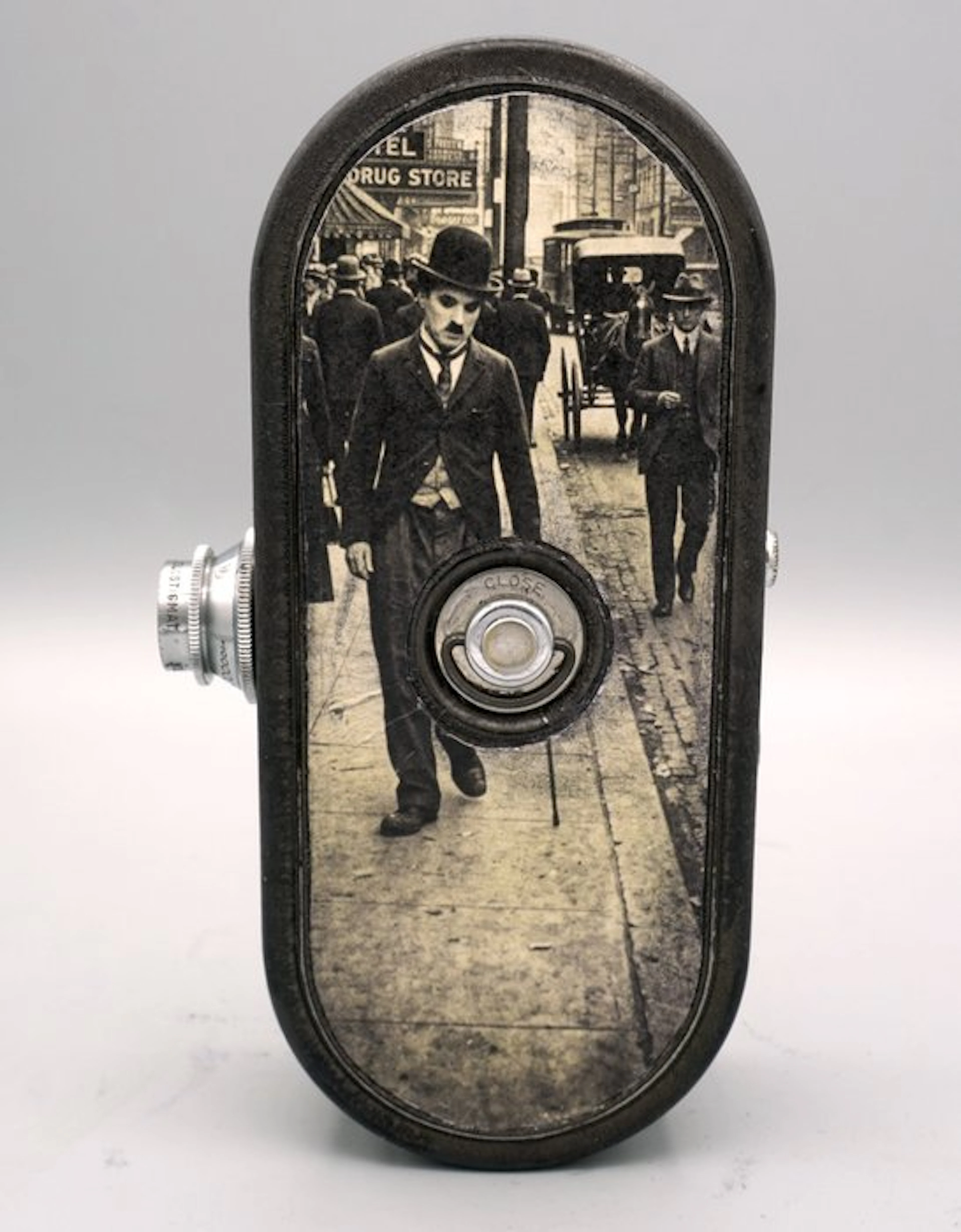 Keystone K-8 - unique Art Edition "Charlie Chaplin Tribute" | Movie camera