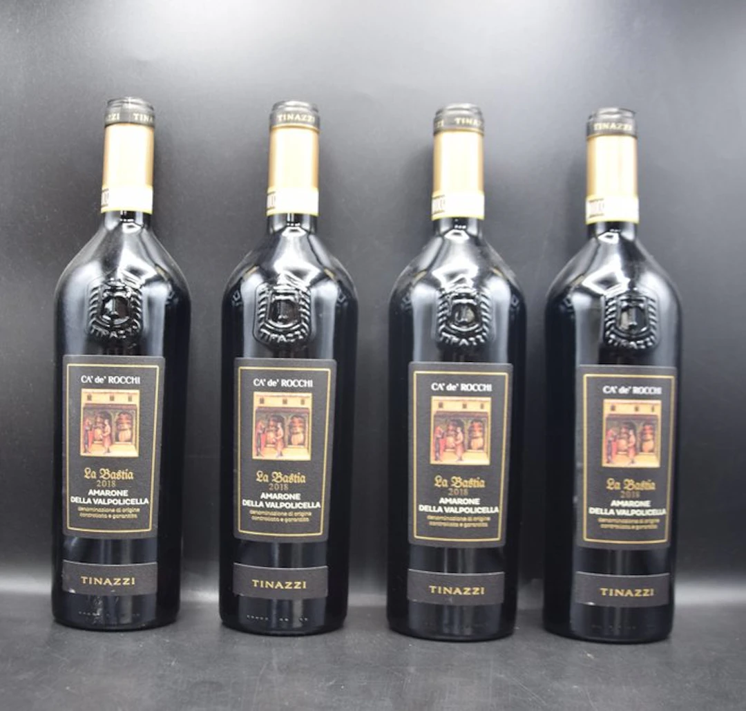 2018 Tinazzi, "La Bastia" - Amarone della Valpolicella DOCG - 4 Bottles (0.75L)