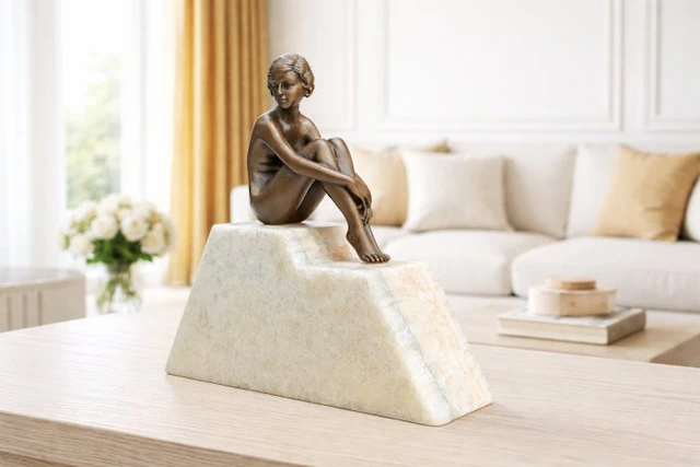 Soms zegt stilte meer dan woorden - Sculpture