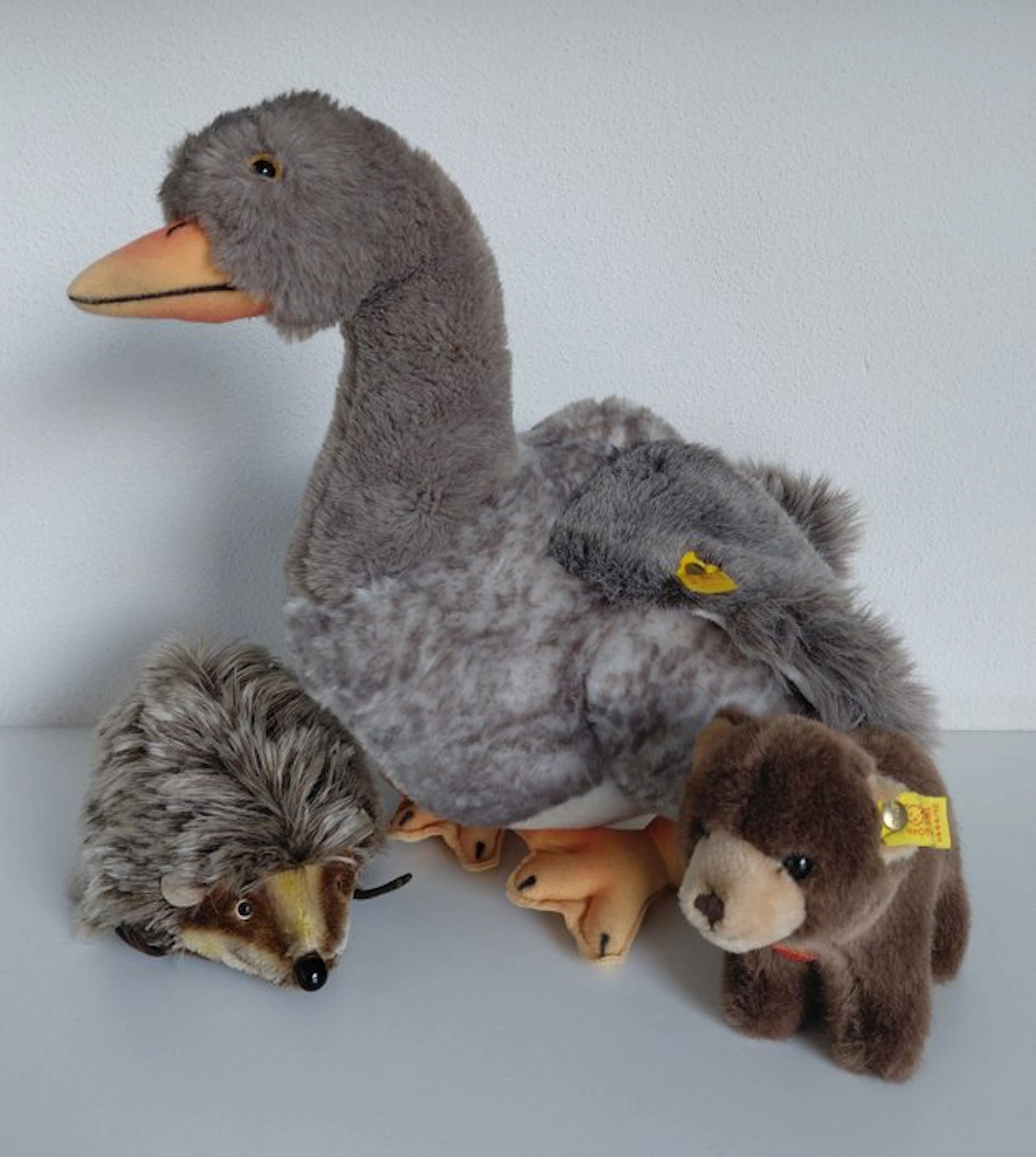 Steiff - Figure (3) - Synthetic fur