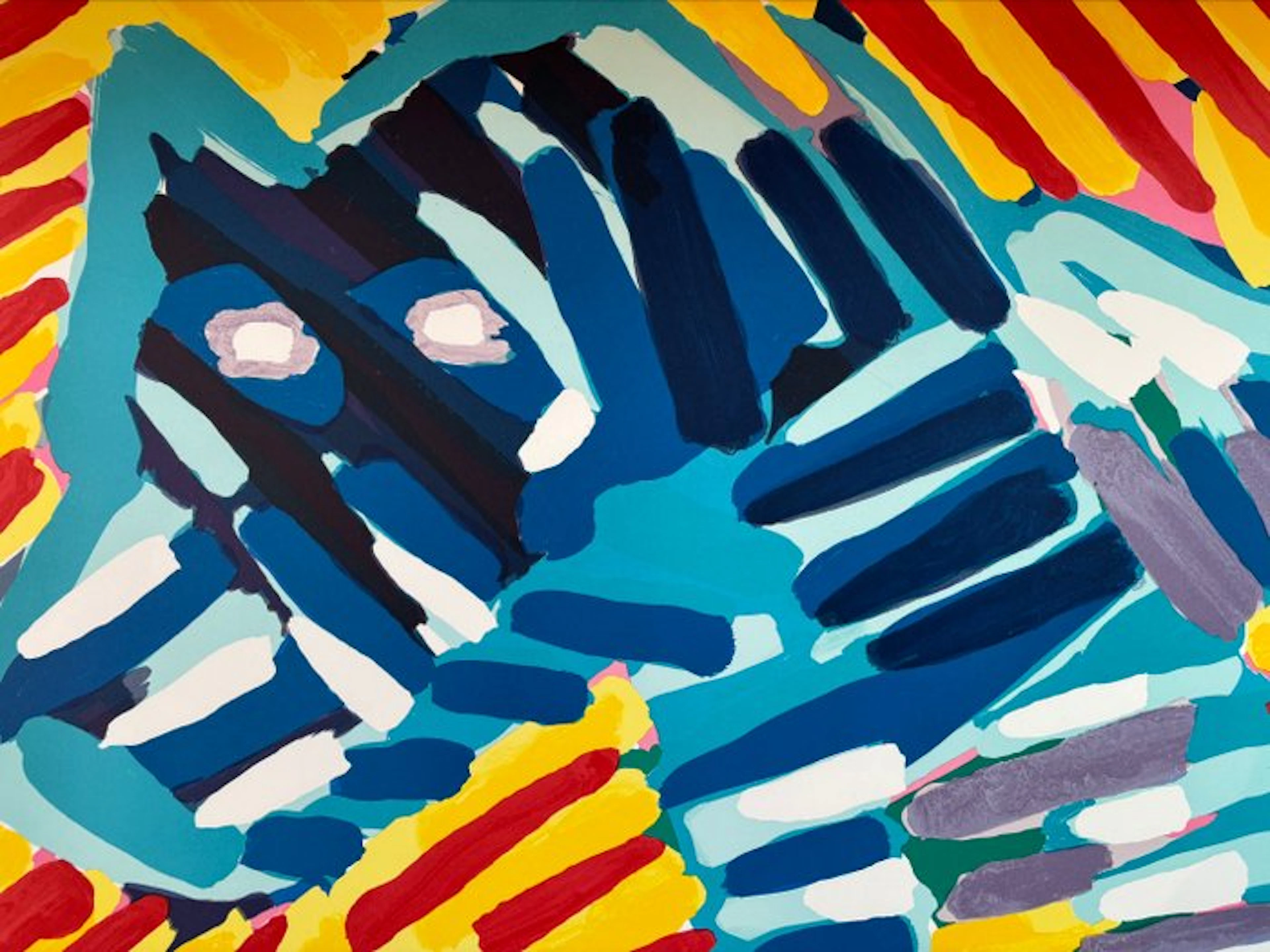 Karel Appel (1921-2006) - Running Dog