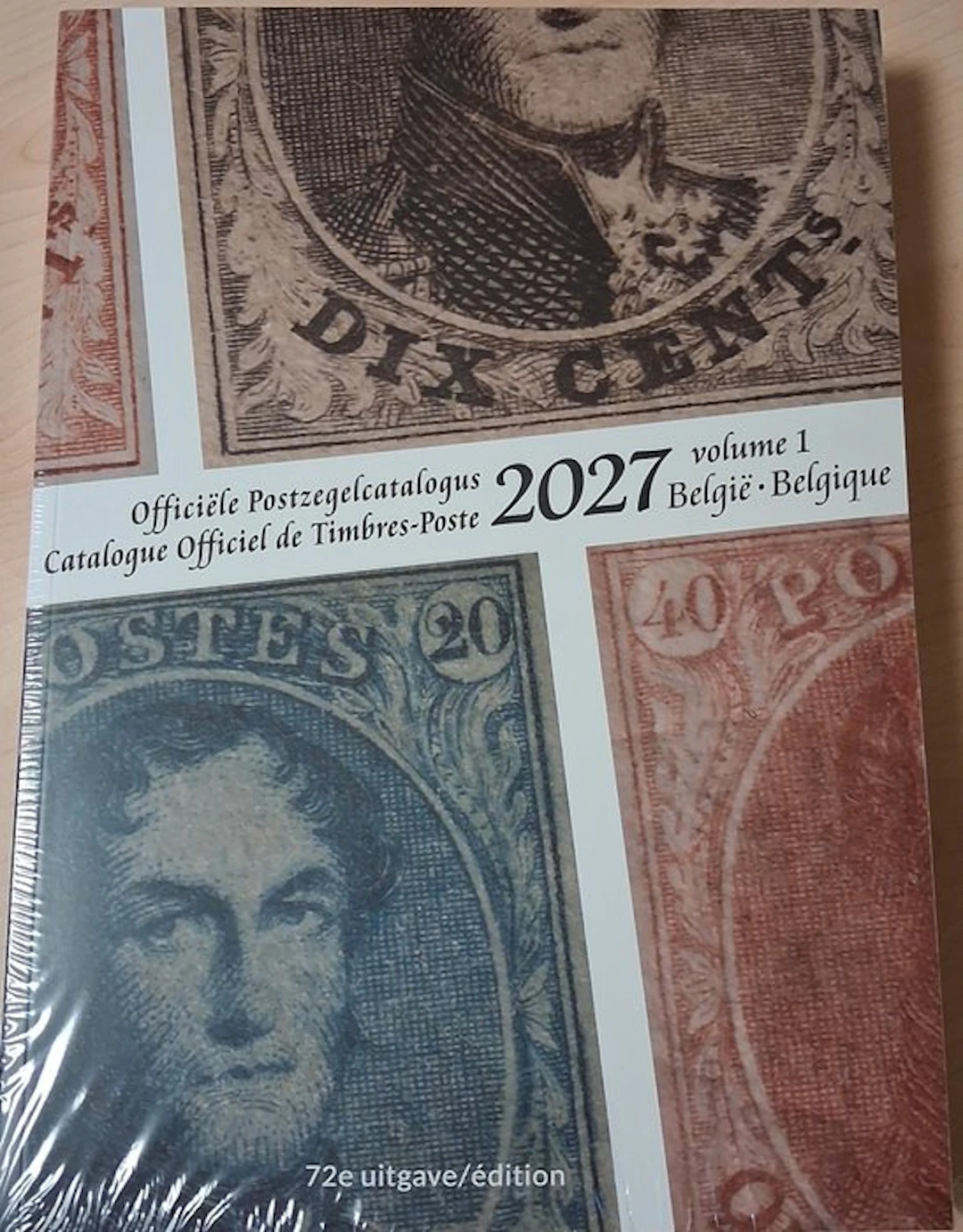 Belgium 2027 - Official Stamp Catalog 2027 in original...
