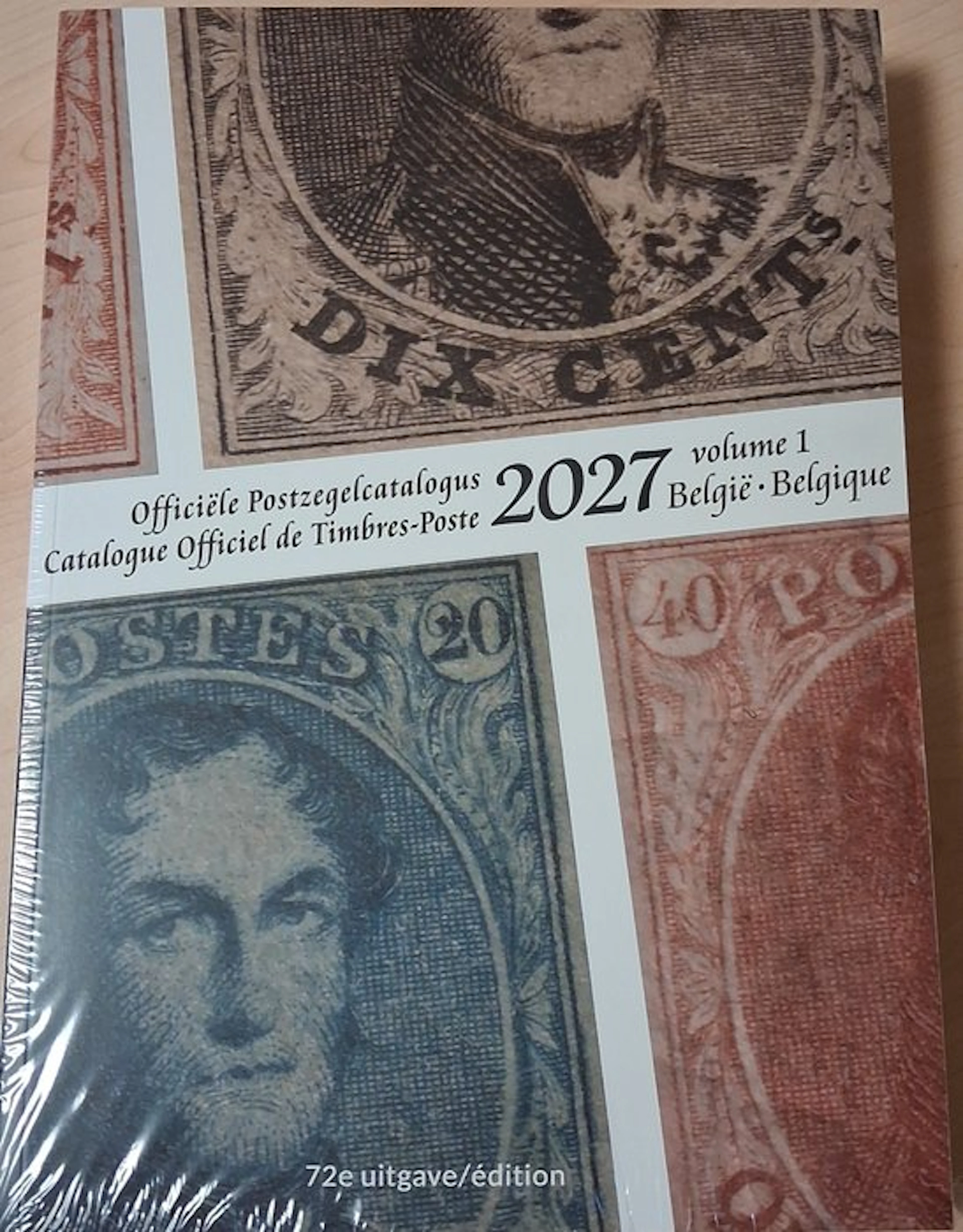 Belgium 2027 - Official Stamp Catalog 2027 in original...