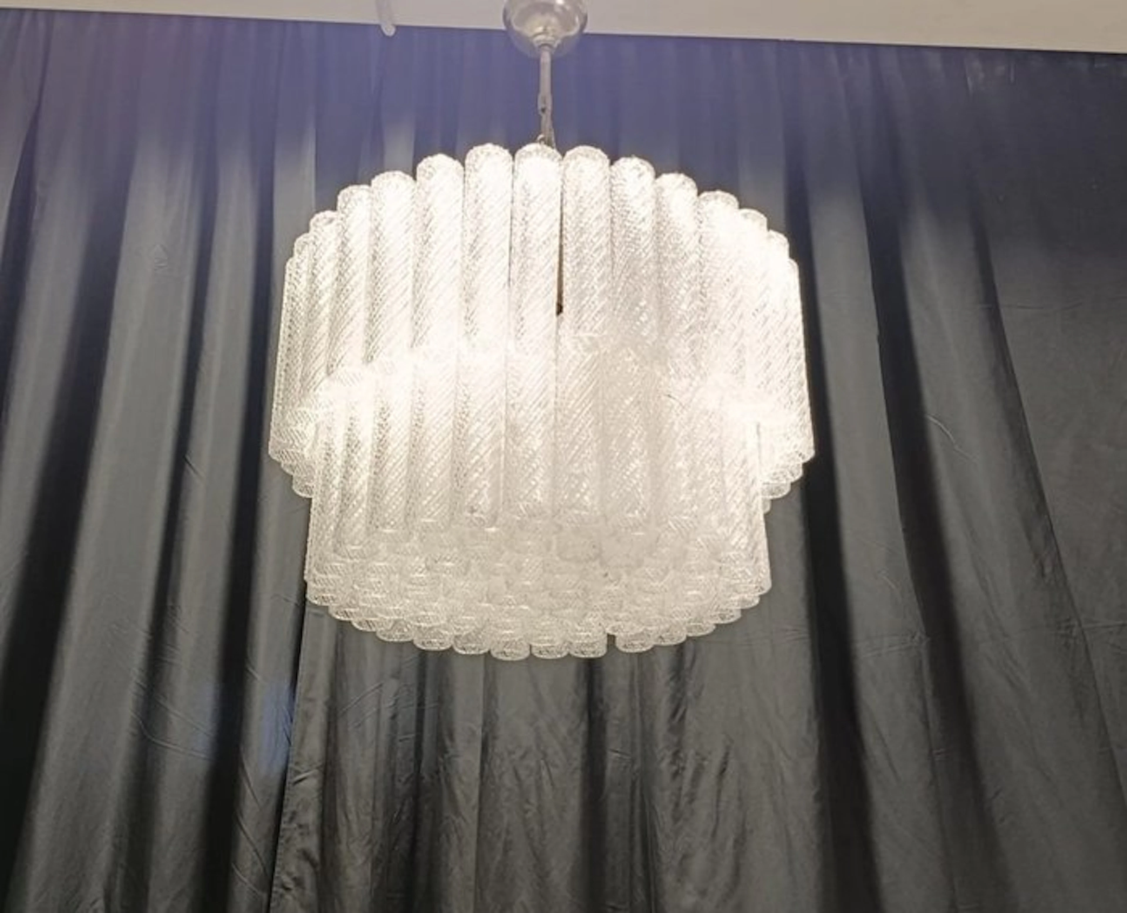 Chandelier - Tubular - Murano glass - 6 lights