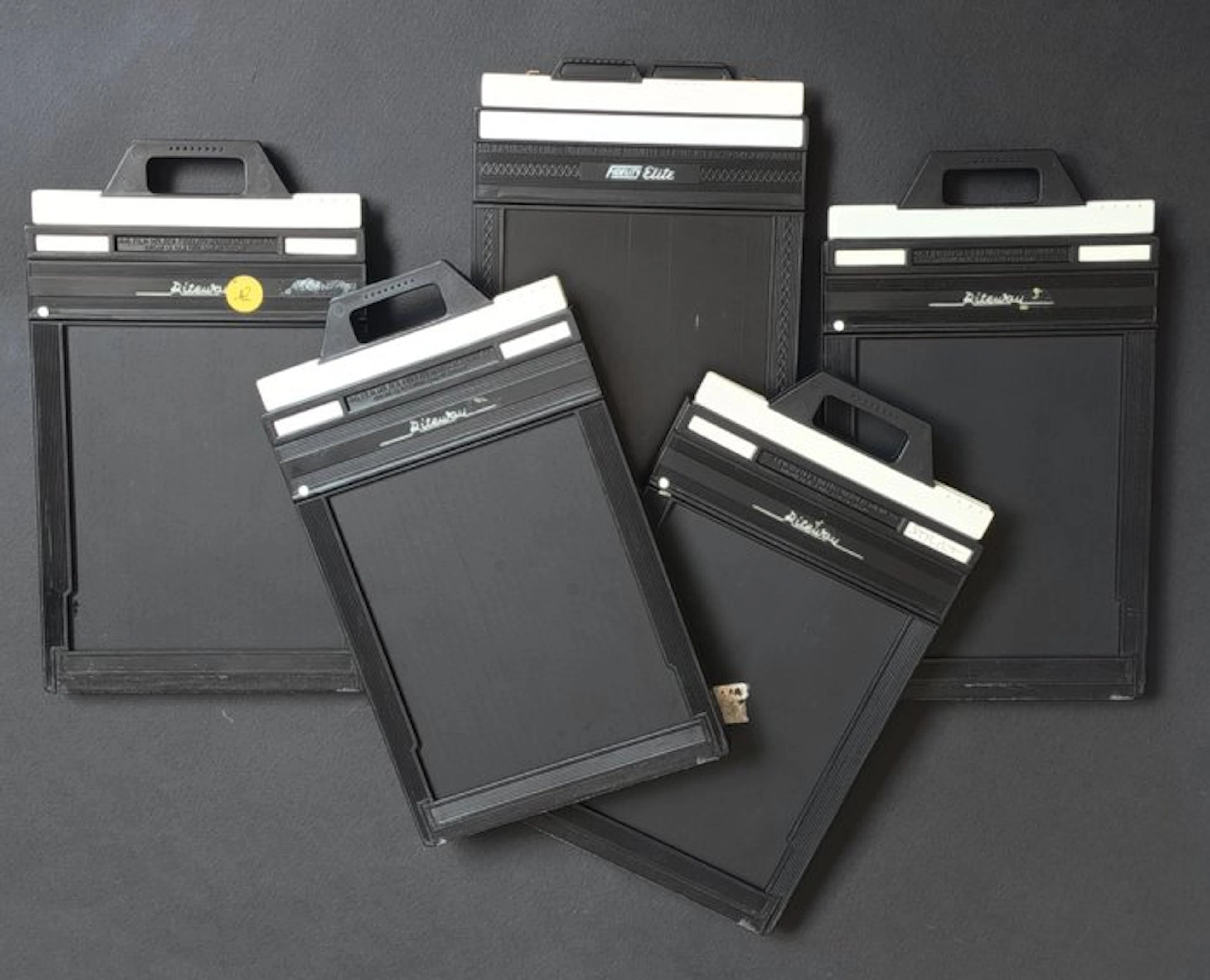 Polaroid Model 545 + 5x Riteway 4x5" Camera accessories