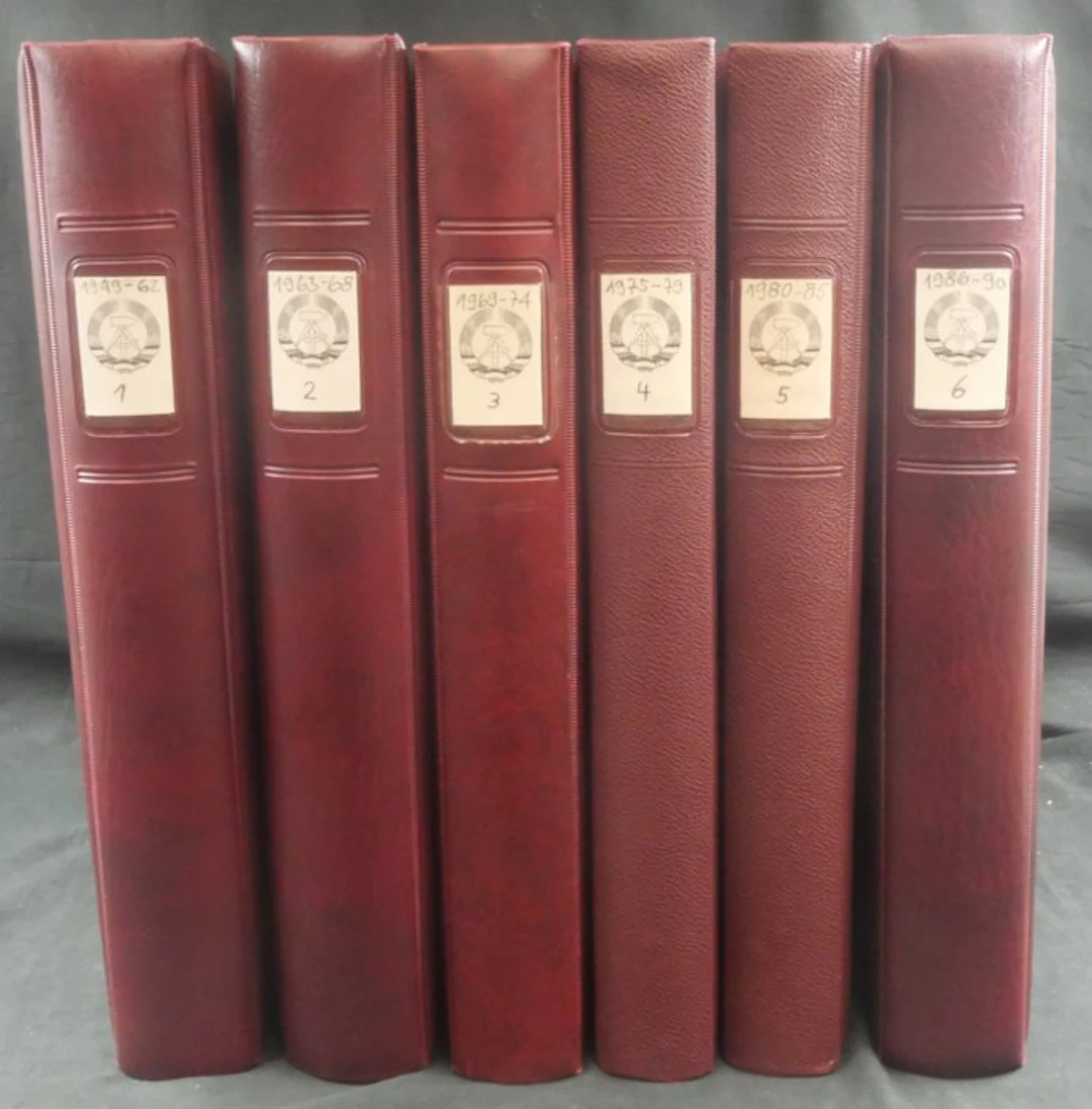 GDR 1949/1990 - A very extensive mint and used collection...