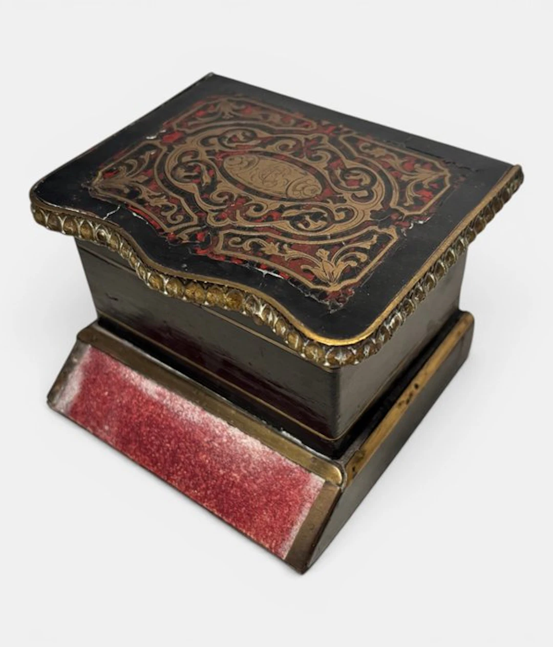 Box - Wood, Brass - Boulle marquetry