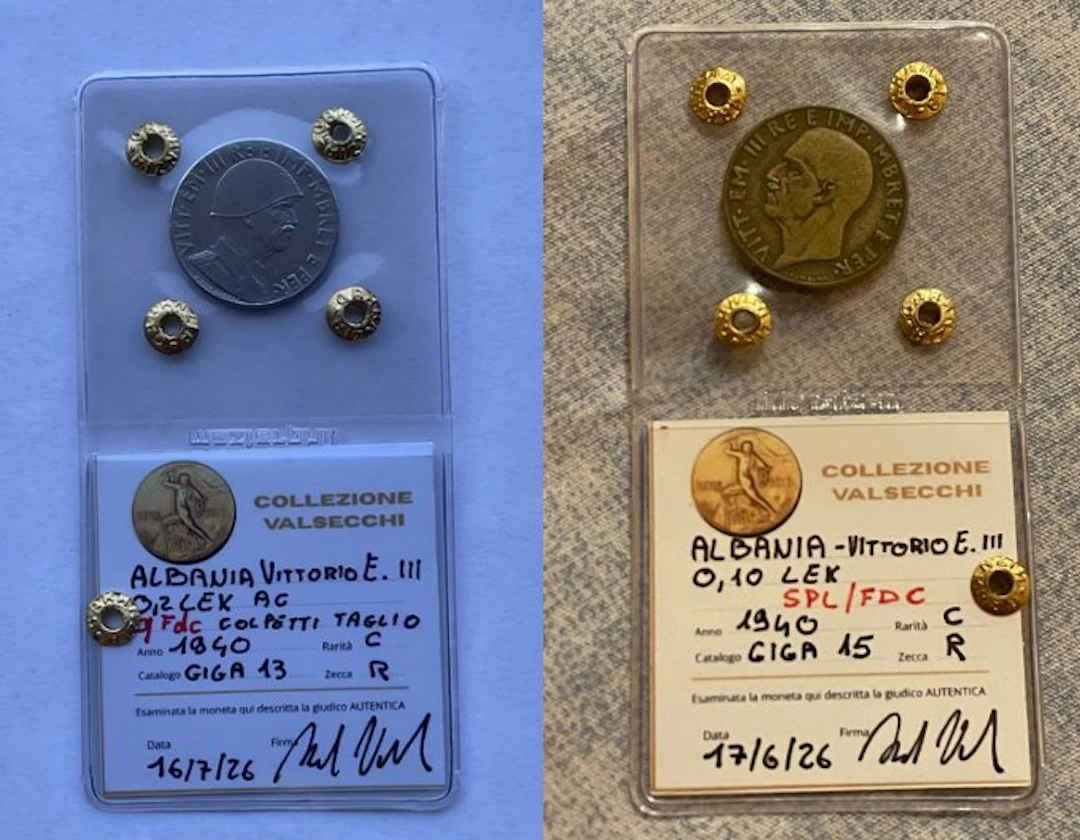 Albania (Italian protectorate) Vittorio Emanuele III