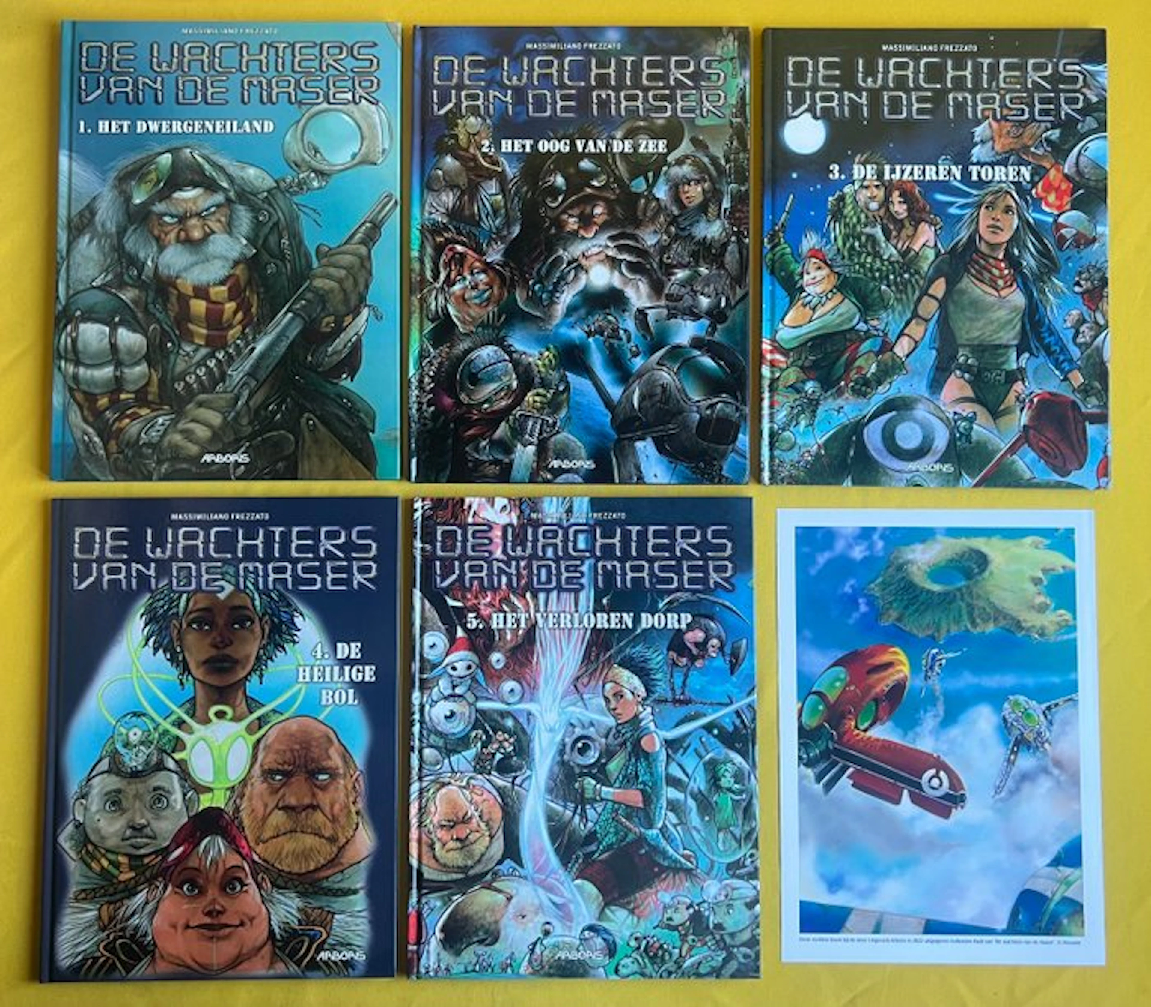 De wachters van de maser 1 t/m 5 - Collectorspack...