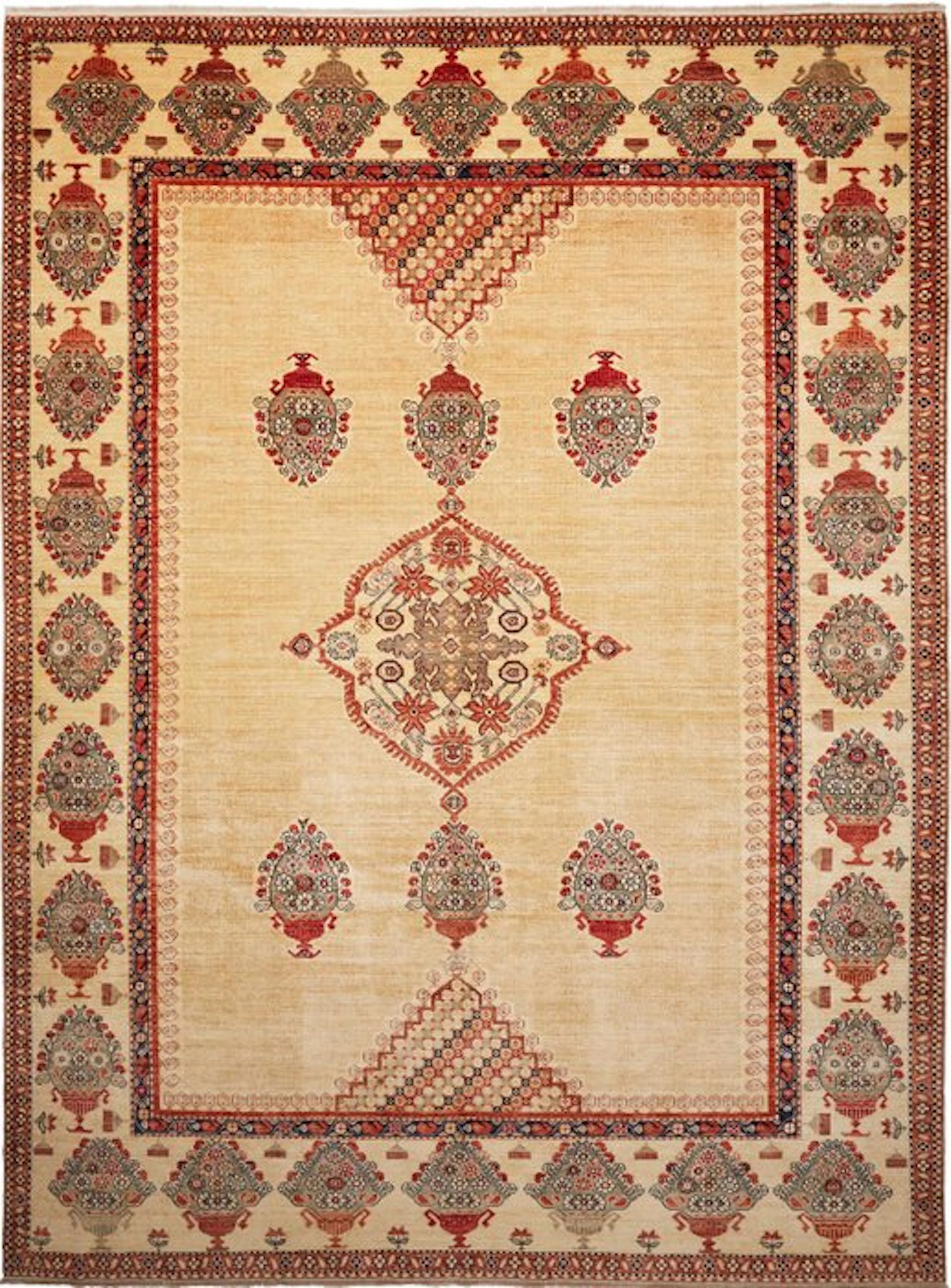 Kazak Fine - Rug - 362 cm - 273 cm - Handmade - unused -New