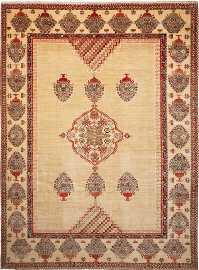 Kazak Fine - Rug - 362 cm - 273 cm - Handmade - unused -New
