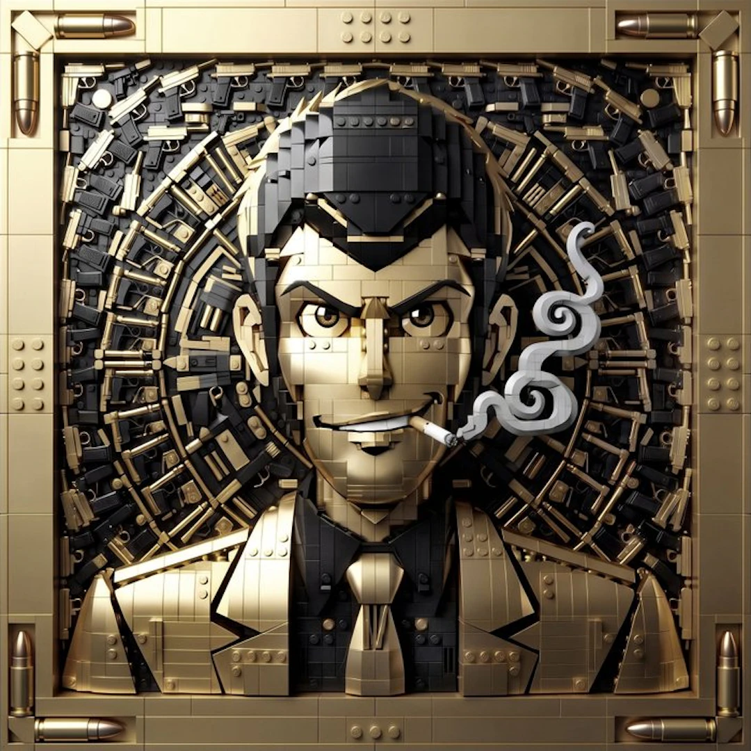Artxlife - Gold, Steel & Smoke, Lupin’s Lego Trio