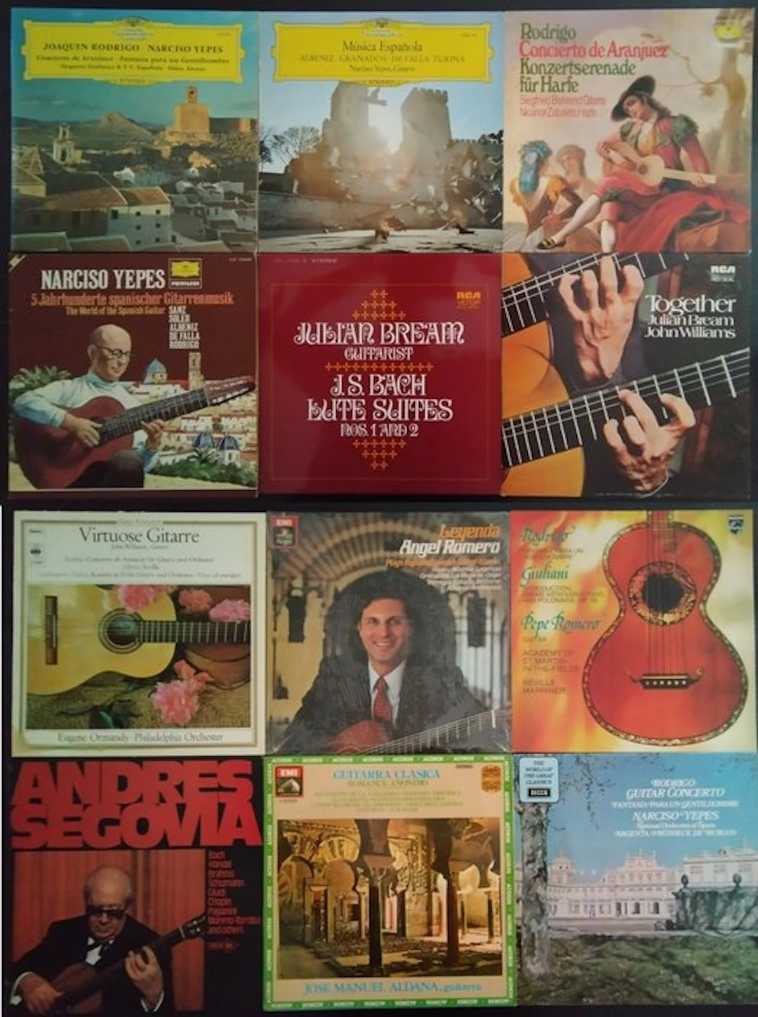 Classical guitarists: Narciso Yepes