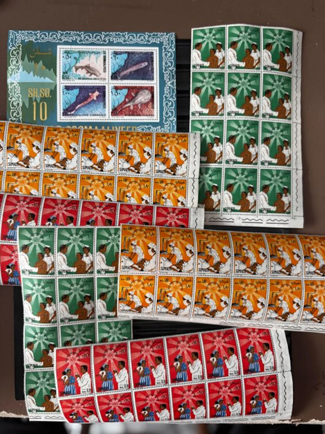 World 1950/1981 - LOT N78 Somalia selling price 224...